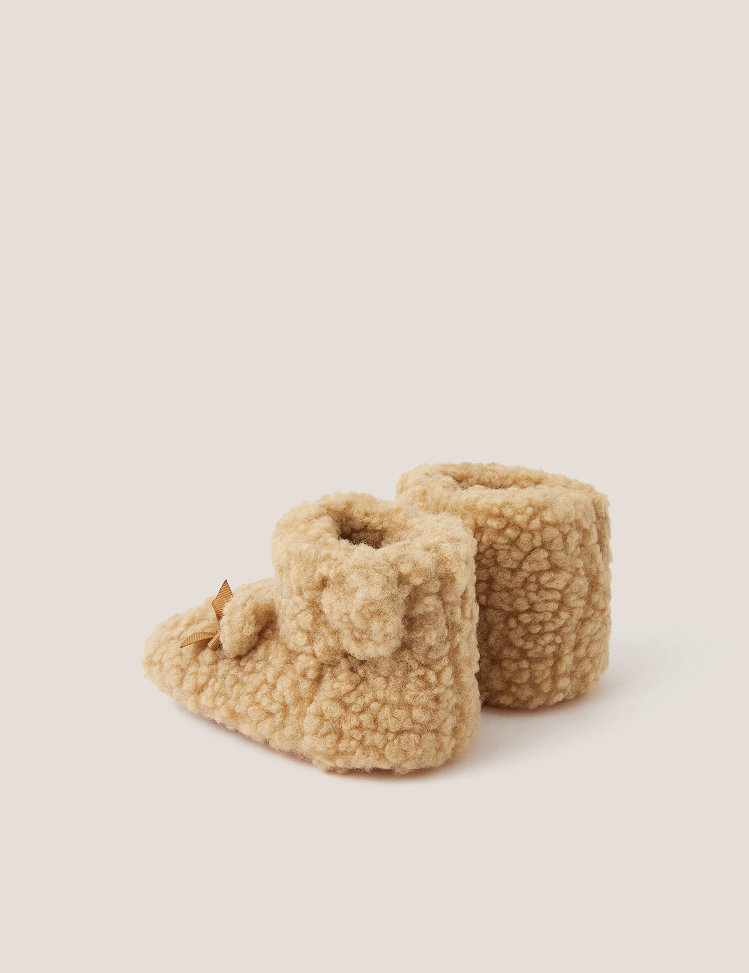 Teddy Bear Booties (0-12 Mths) 2 of 3