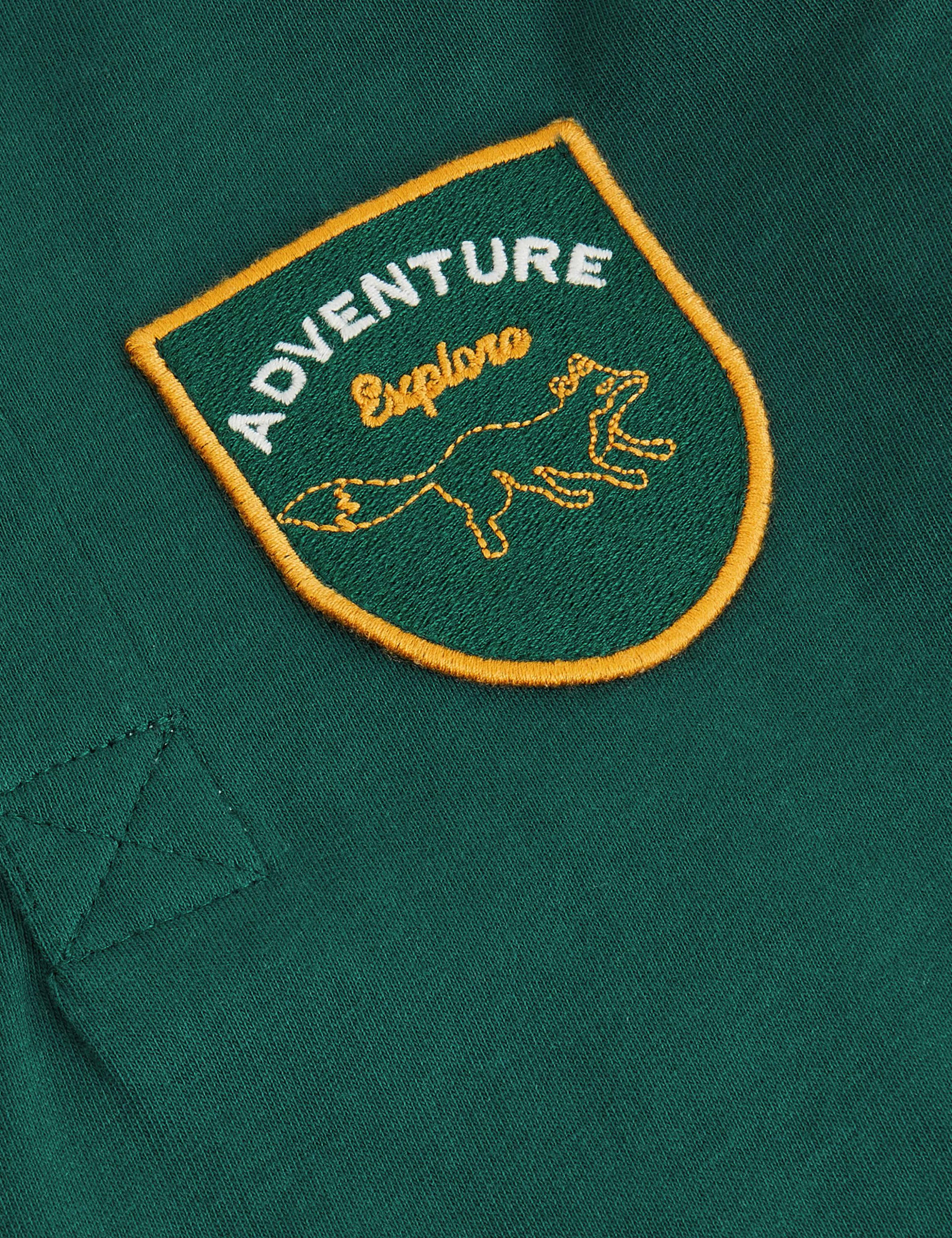 Pure Cotton Patterned Polo Shirt 2 of 3