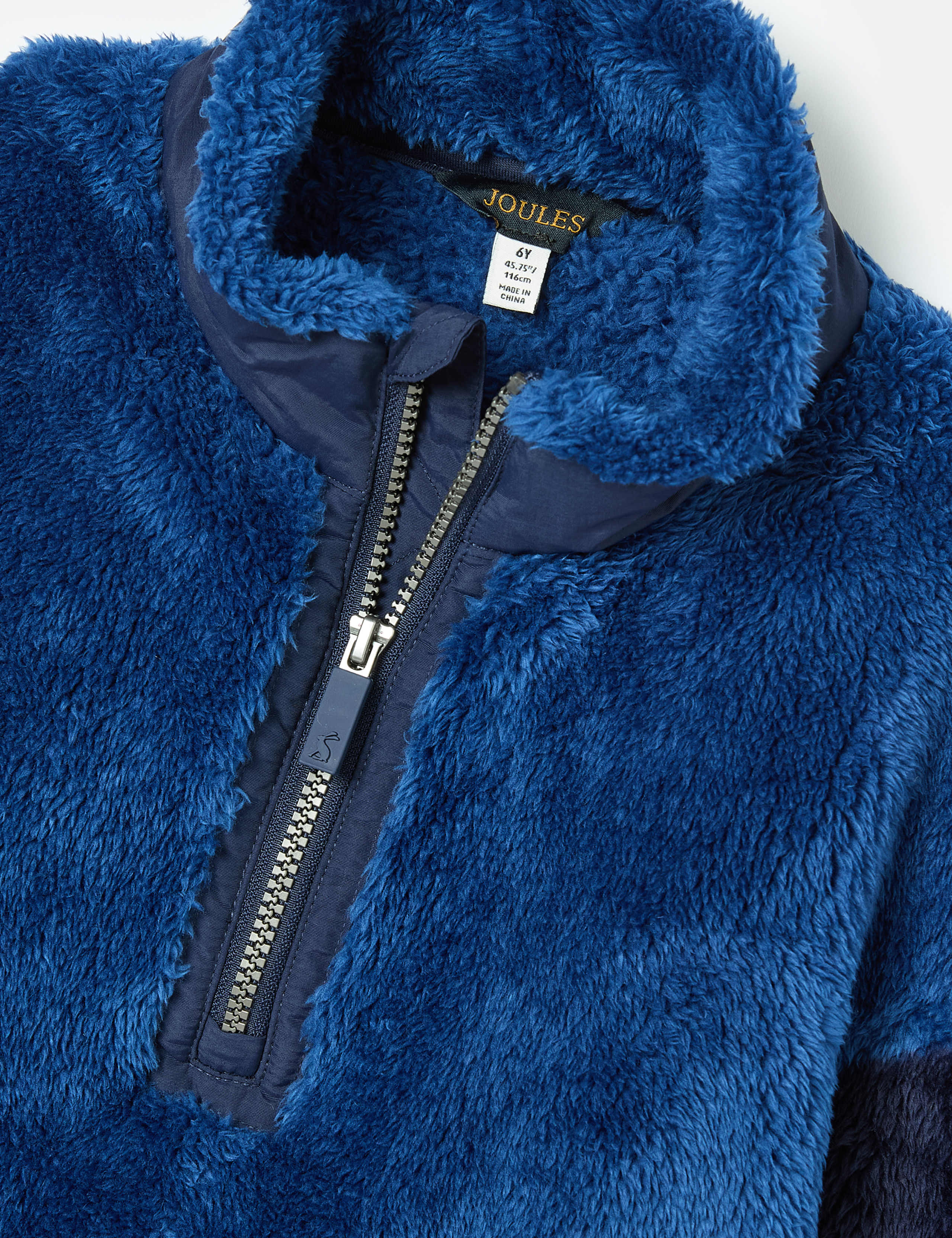 Striped Half Zip Fleece Top (2-12 Yrs) 3 of 4