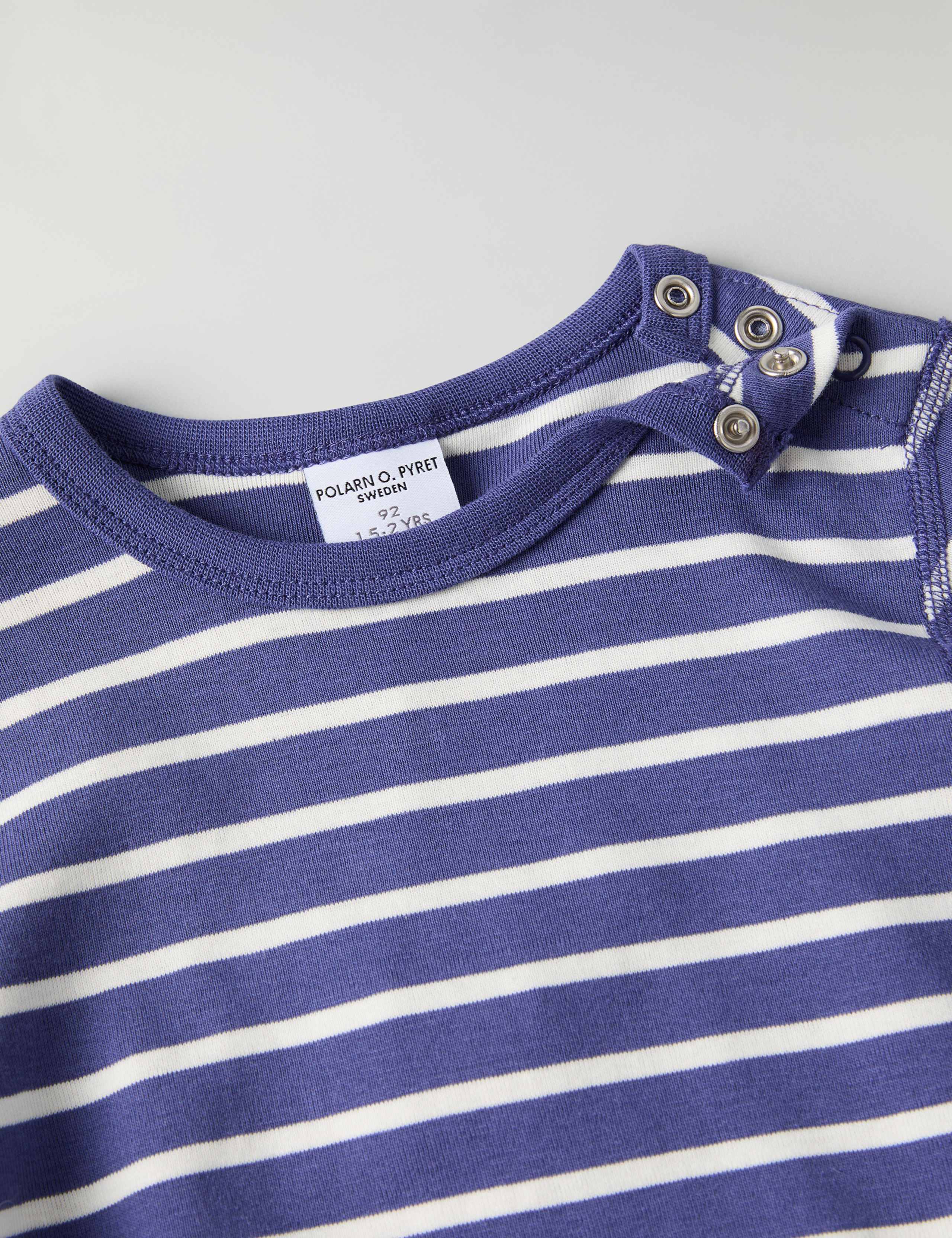 Pure Cotton Striped Top (1-10 Yrs) 3 of 5