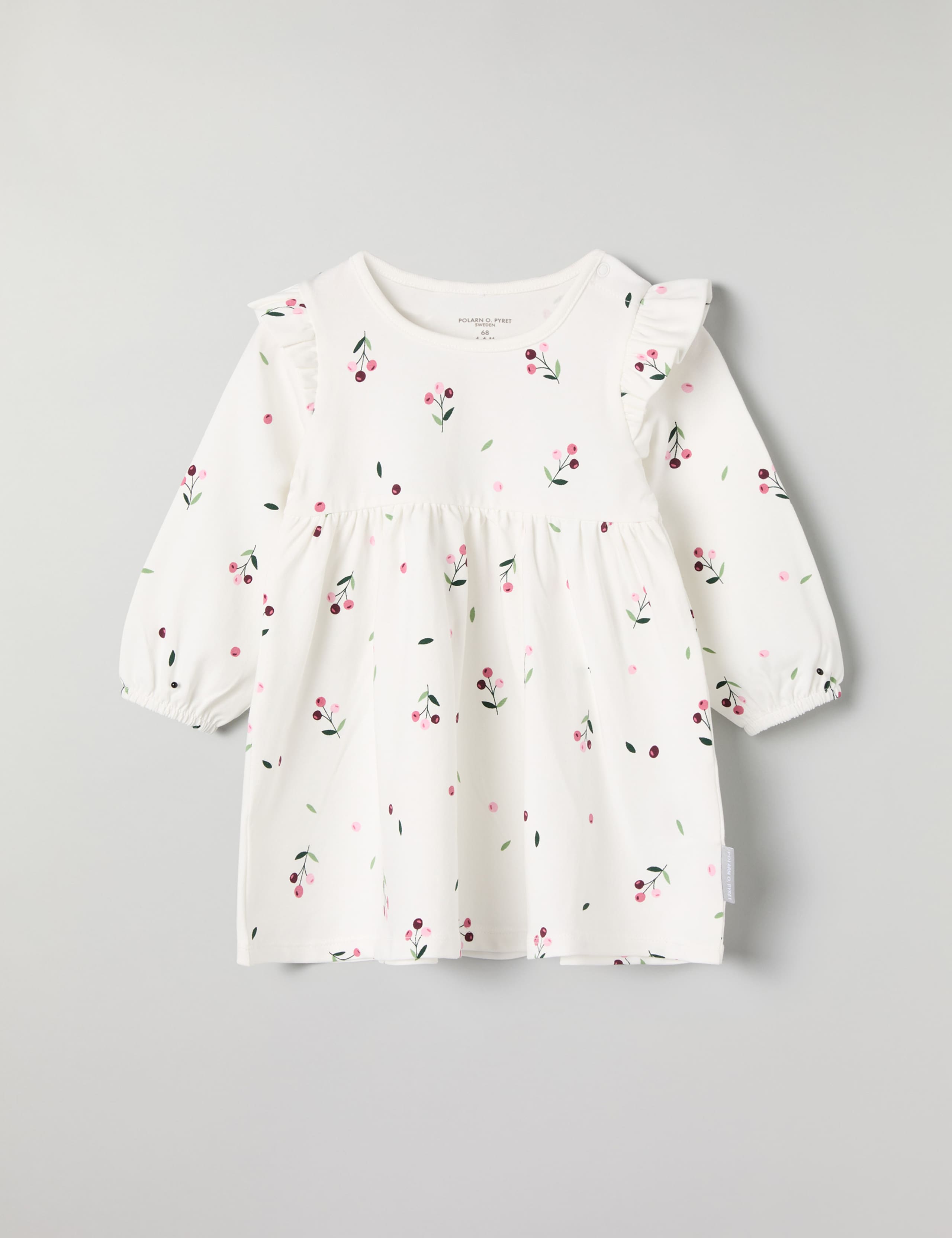 Cotton Rich Floral Dress (1-12 Mths) 2 of 5