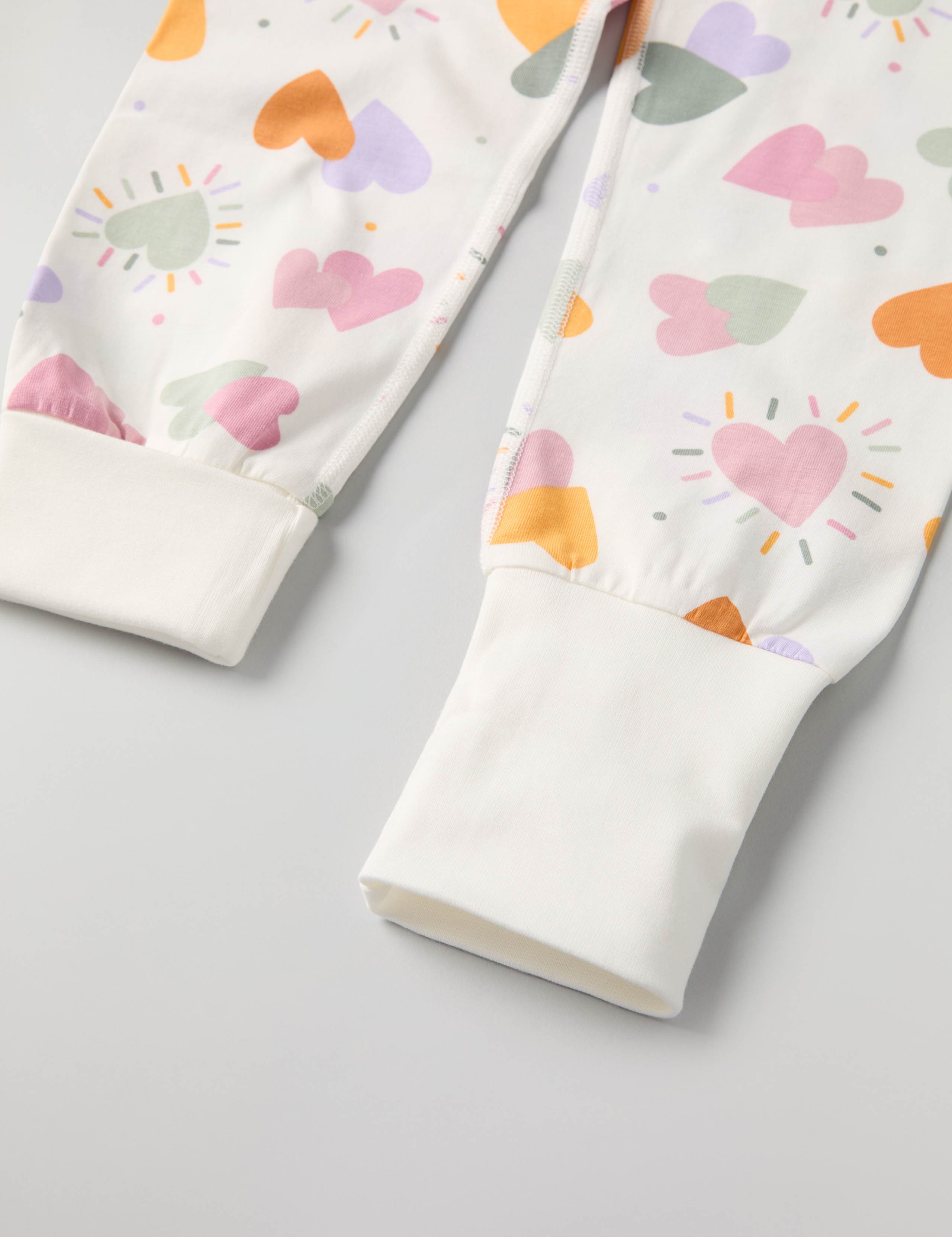 Cotton Rich Heart Pyjamas (1-10 Yrs) 3 of 6