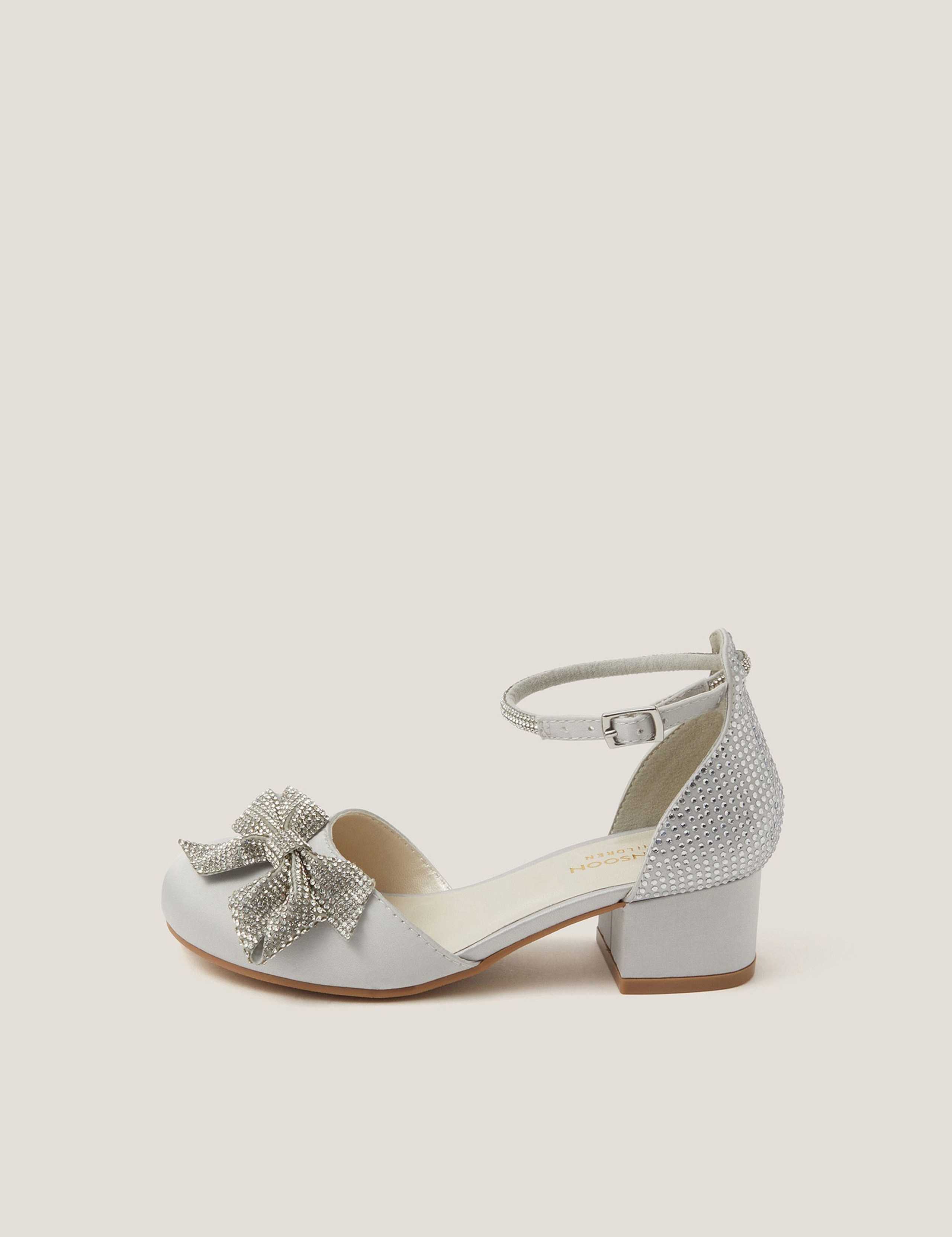 Kids' Embellished Bow Sandals (8 Small - 3 Large) 2 of 3