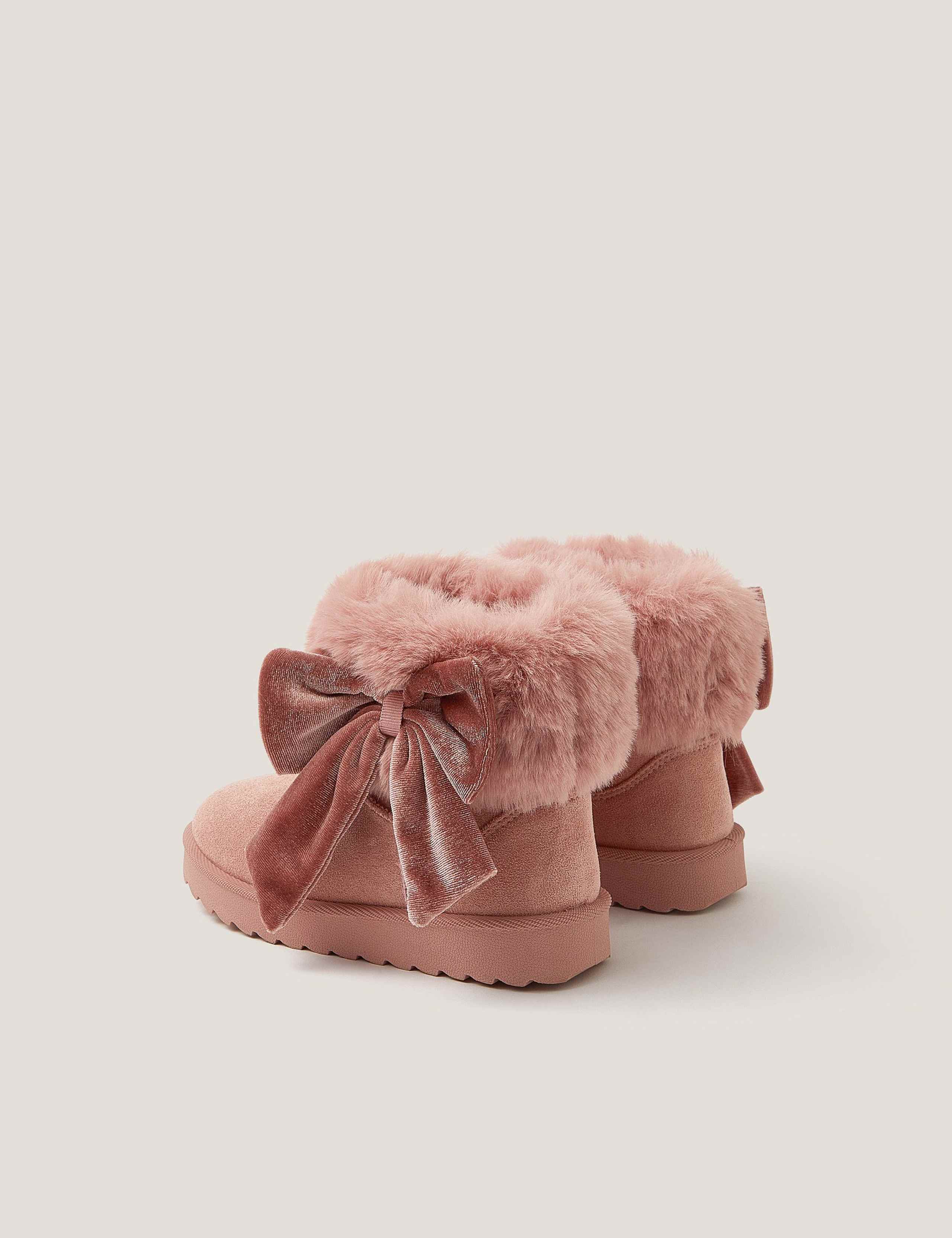 Kids' Faux Fur Ankle Boots (10 Small - 4 Large) 3 of 3