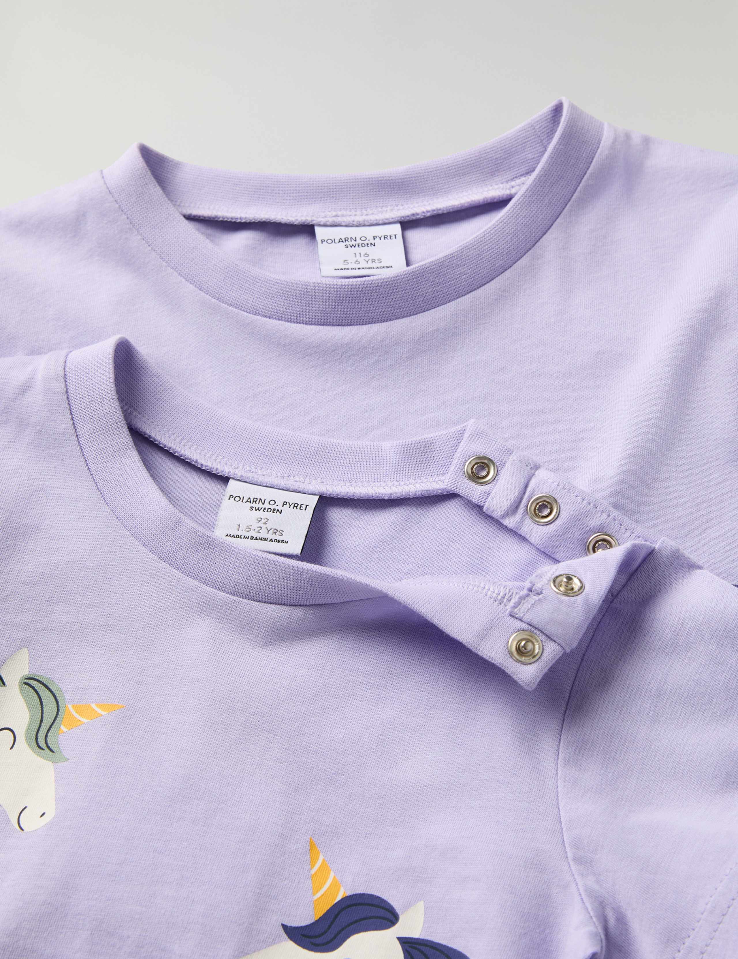 Pure Cotton Unicorn T-Shirt (1-10 Yrs) 4 of 5