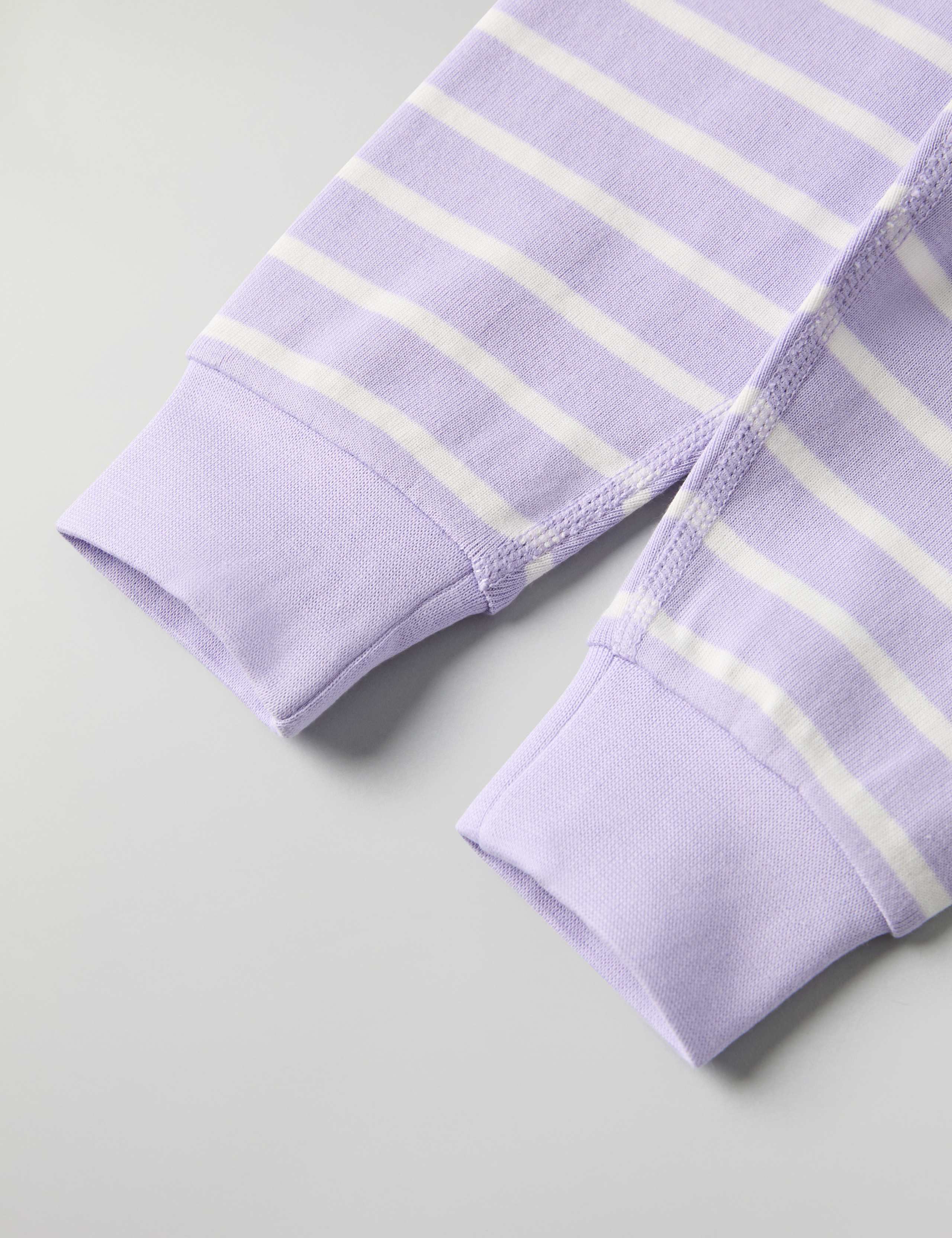 Pure Cotton Striped Leggings (1-12 Mths) 2 of 3