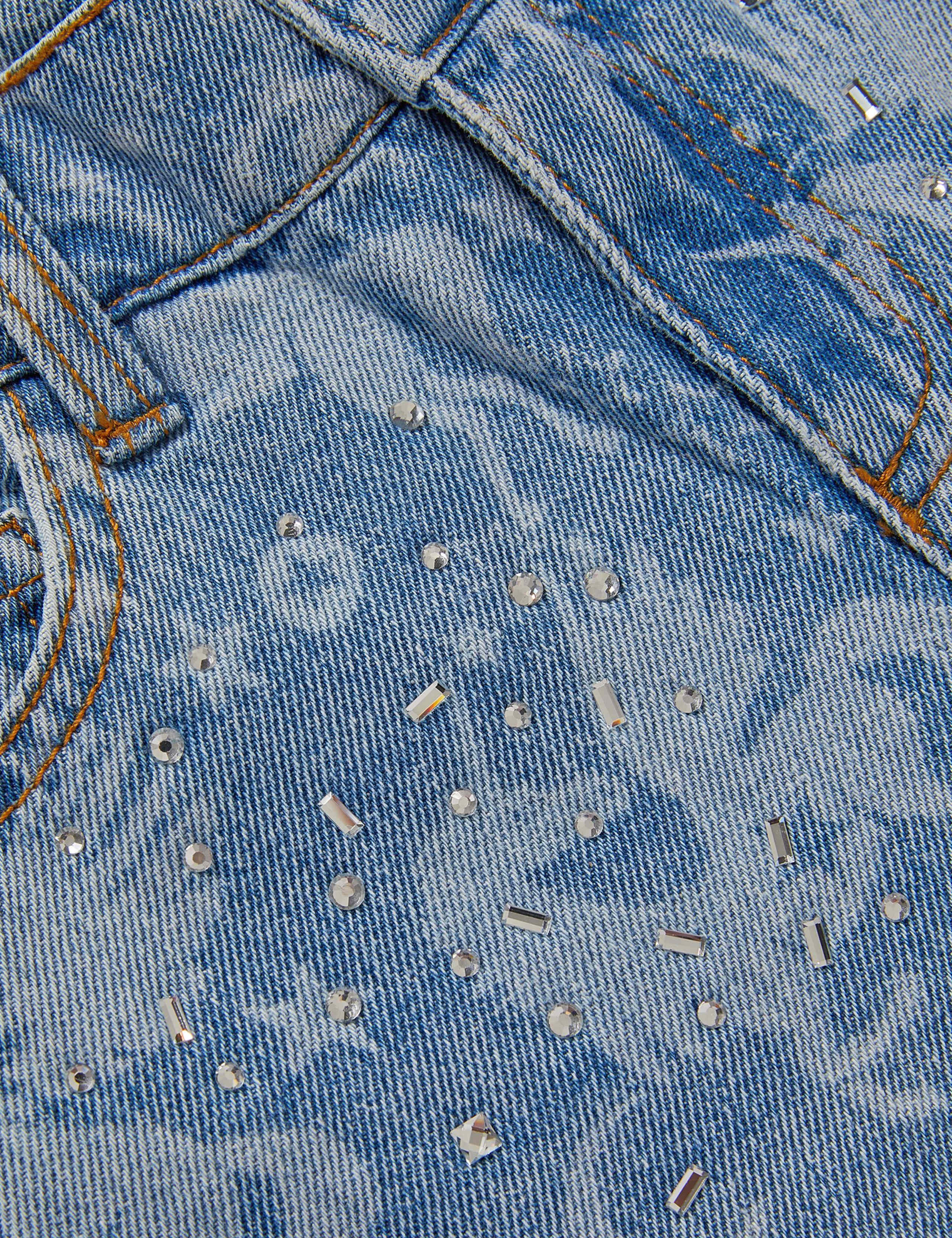 Pure Cotton Wide Leg Unicorn Jeans (3-13 Yrs) 2 of 3
