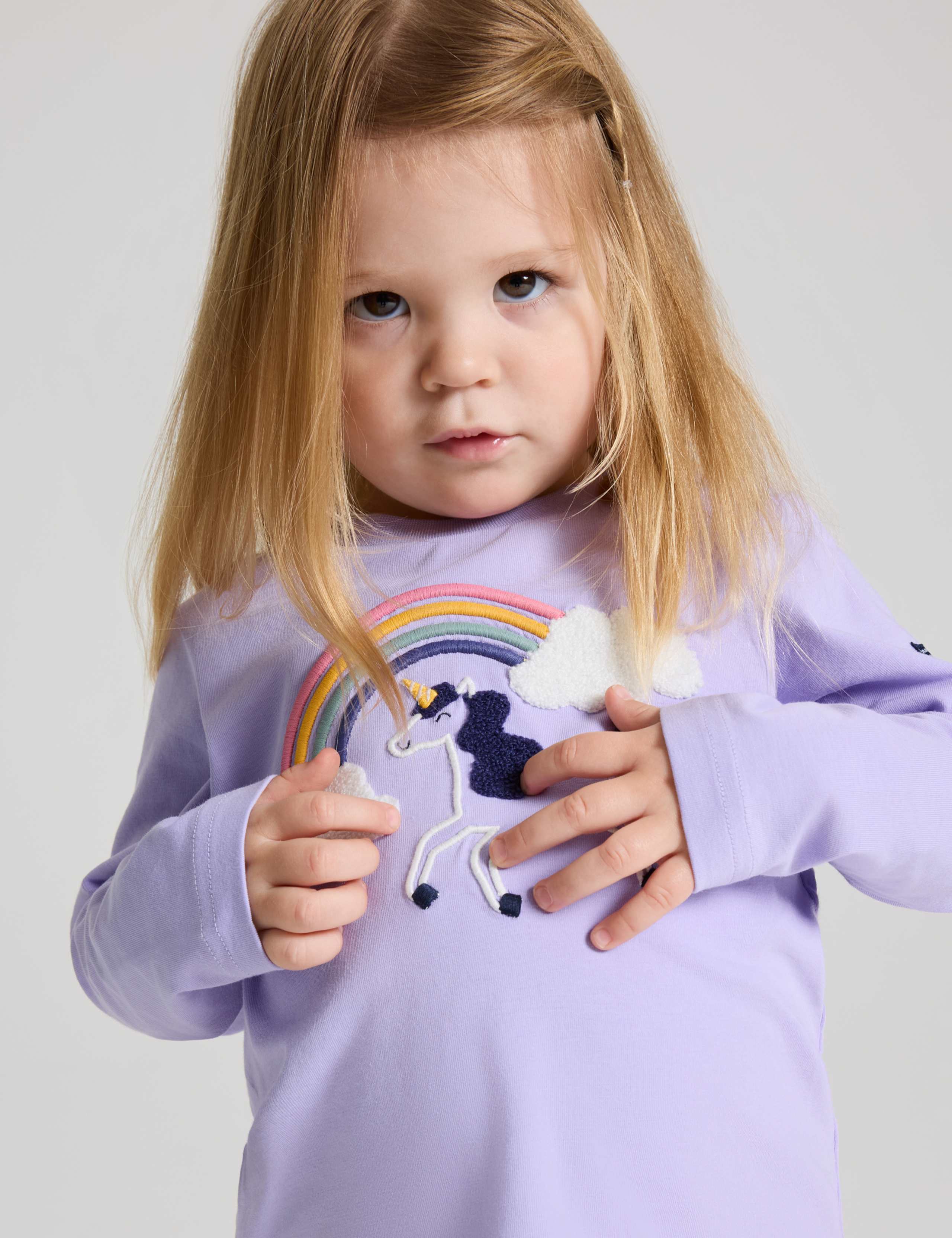 Cotton Rich Unicorn Top (1-7 Yrs) 2 of 4