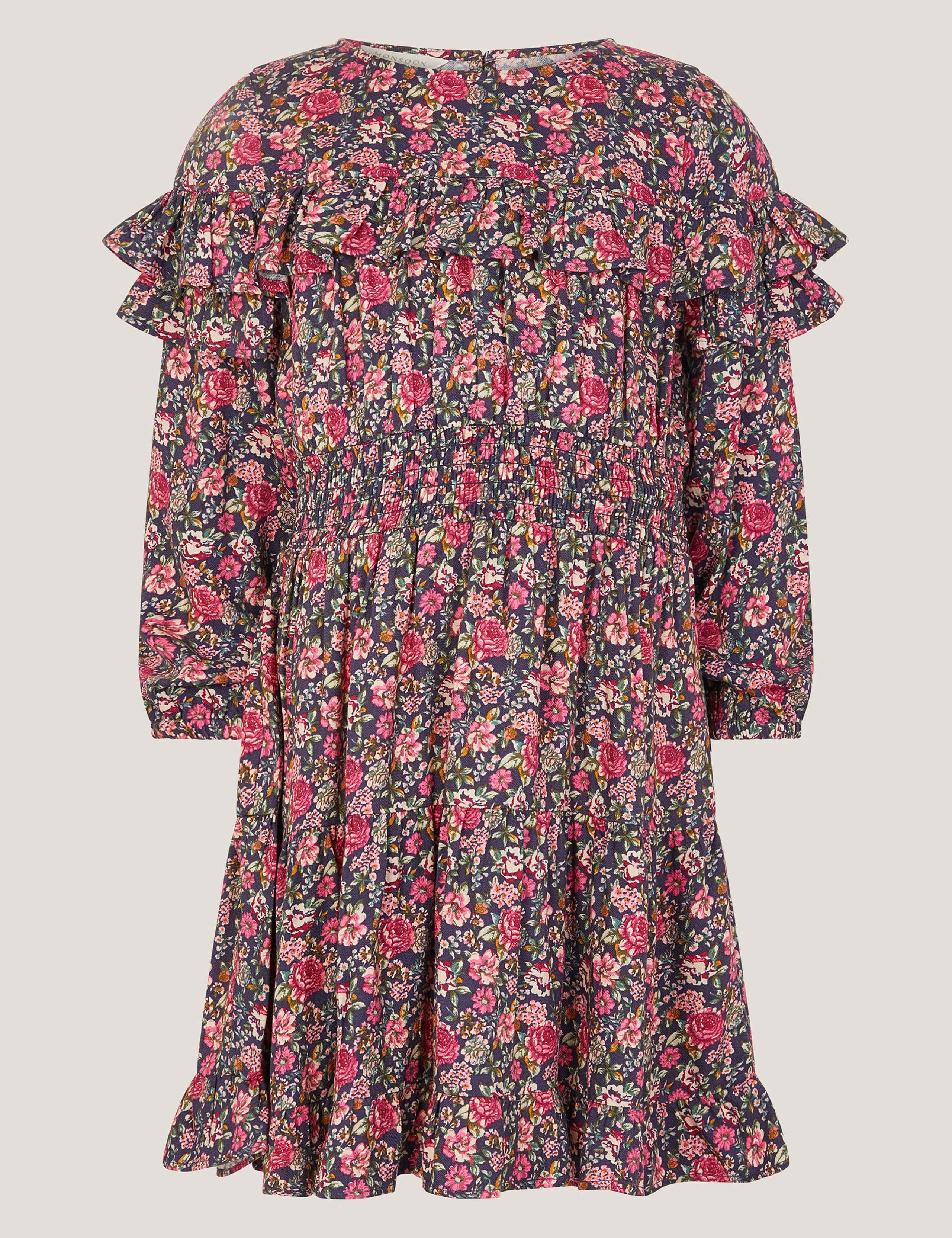 Ditsy Floral Ruffle Dress (3-15 Yrs) 2 of 4