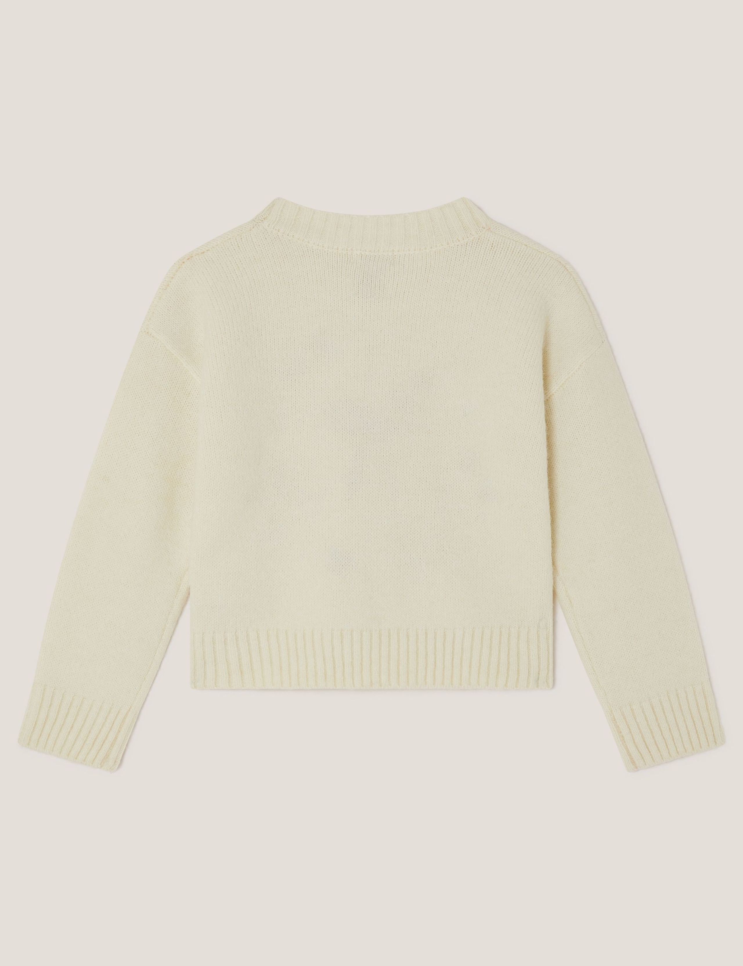 Floral Embroidered Jumper (3-15 Yrs) 2 of 4