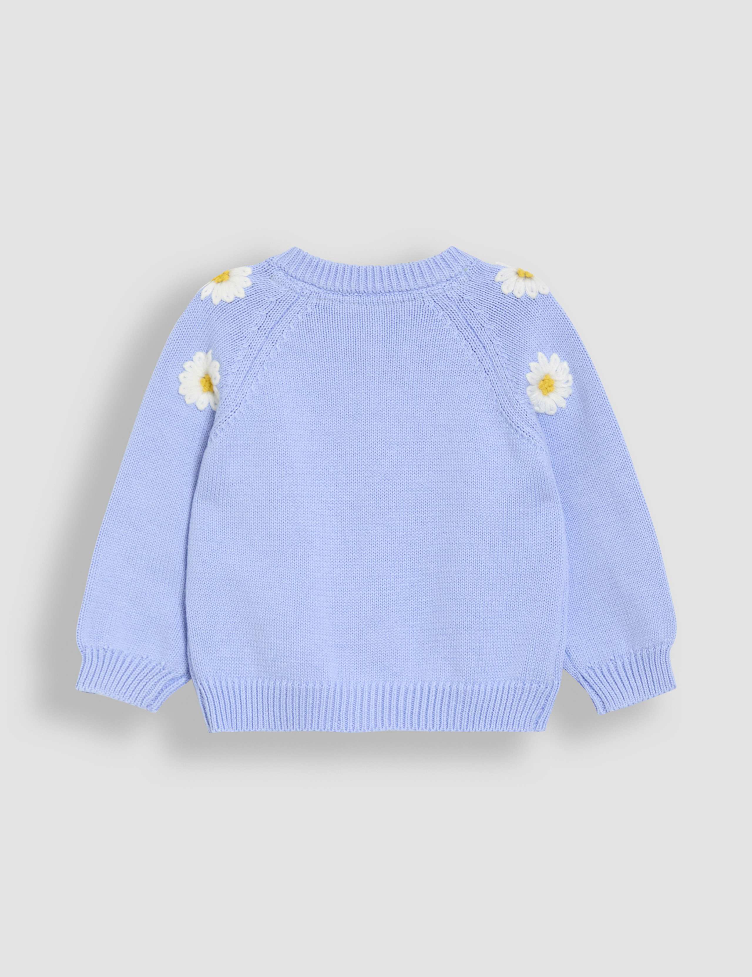 Pure Cotton Embroidered Flower Cardigan (6 Mths - 5 Yrs) 3 of 3