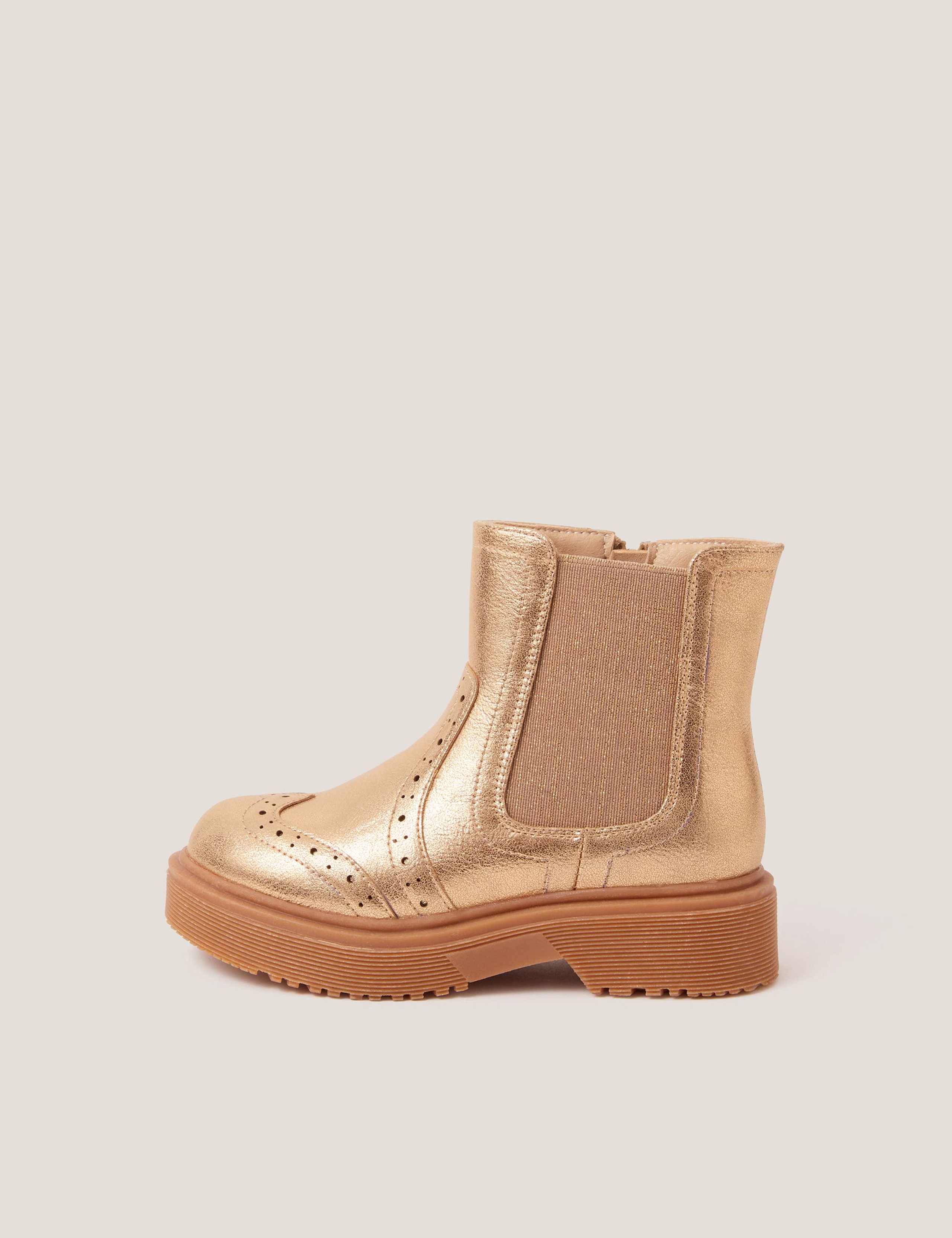 Kids' Metallic Chelsea Boots (7 Small - 3 Large) 3 of 3