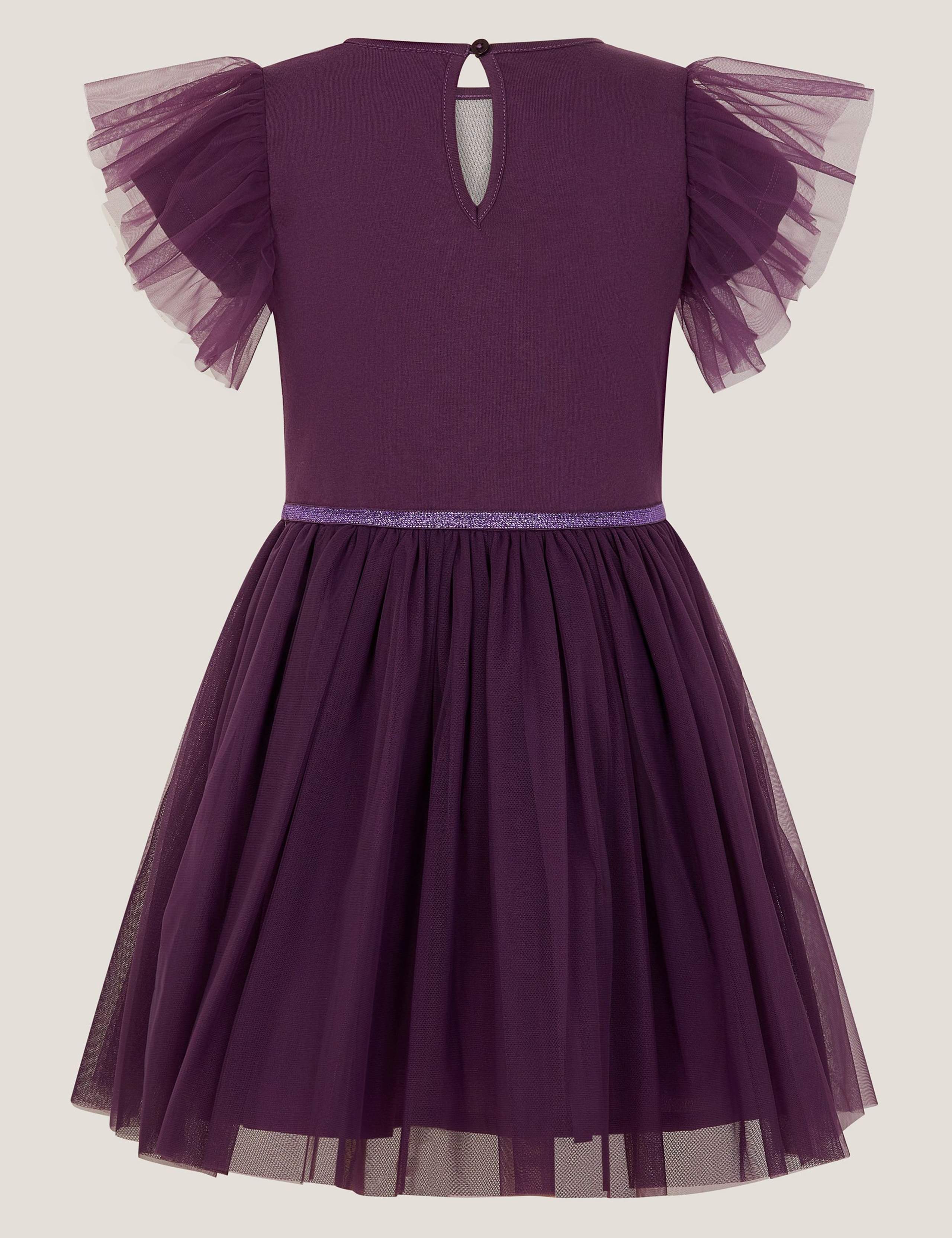 Tulle Sequin Bow Dress (3-13 Yrs) 2 of 3