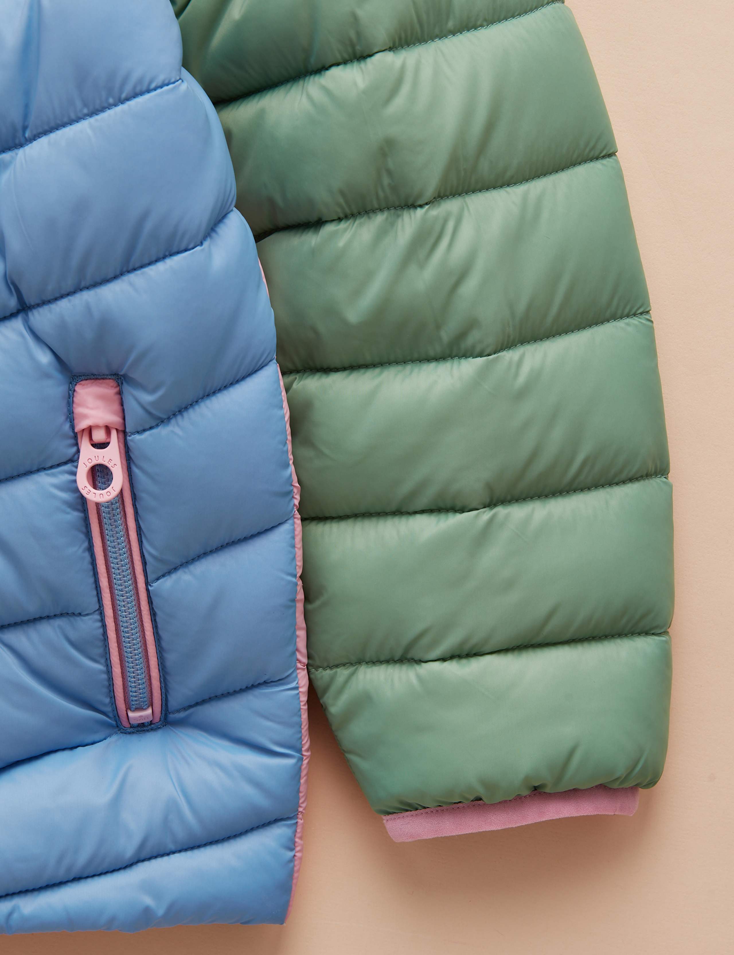 Colour Block Showerproof Padded Coat (3-11 Yrs) 6 of 6