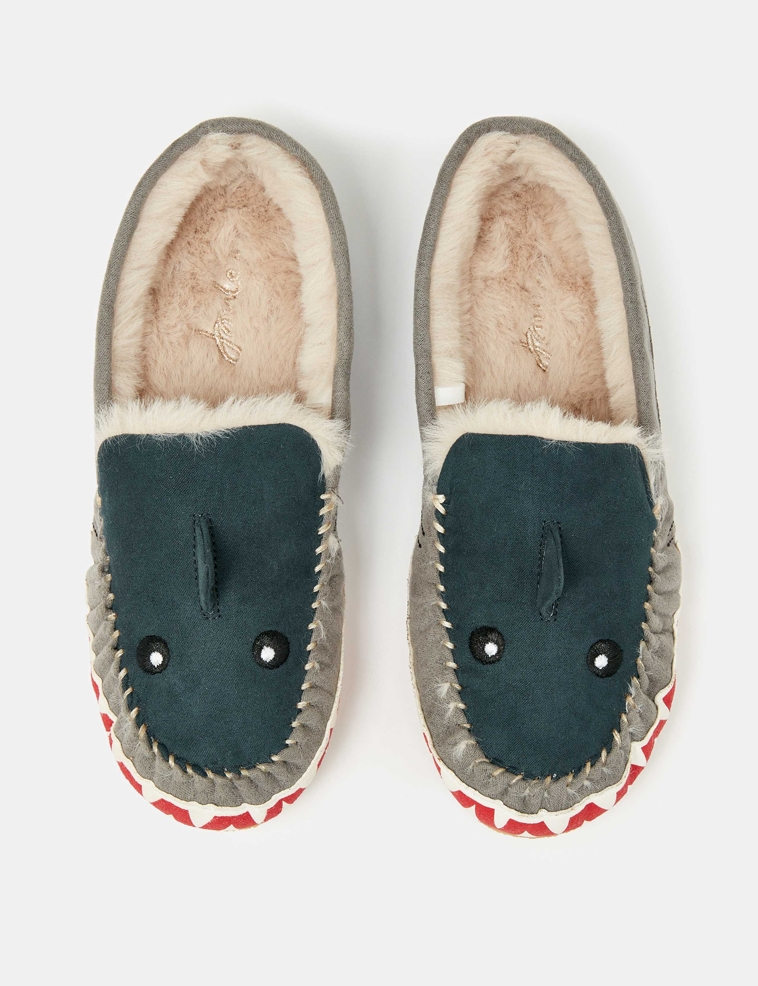 Kids' Shark Moccasin Slippers (XS-XL) 4 of 7