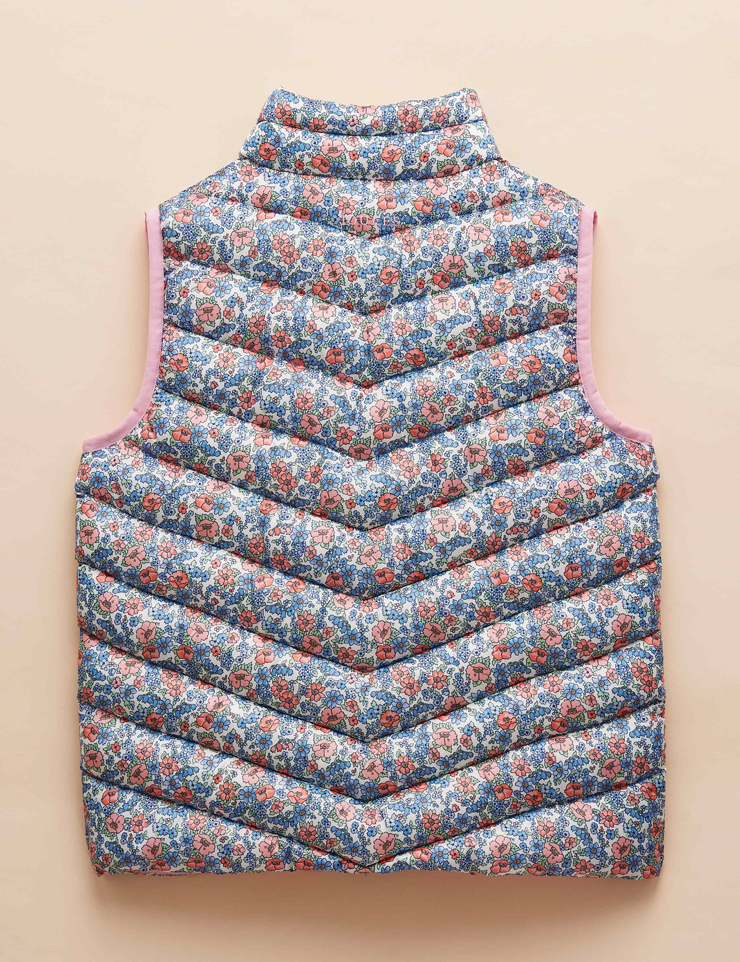 Floral Padded Gilet (2-11 Yrs) 2 of 5