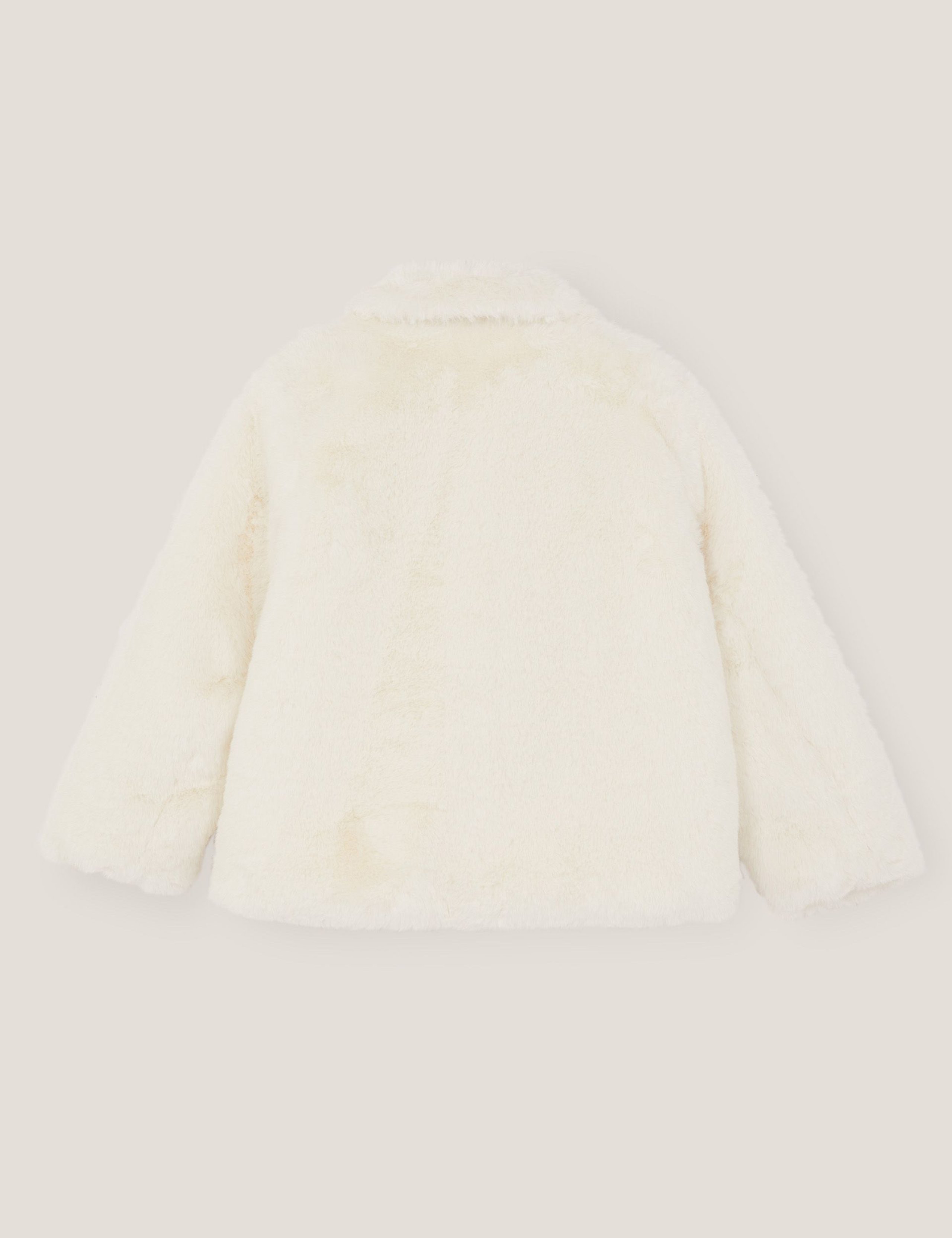 Faux Fur Bow Coat (3-15 Yrs) 2 of 3