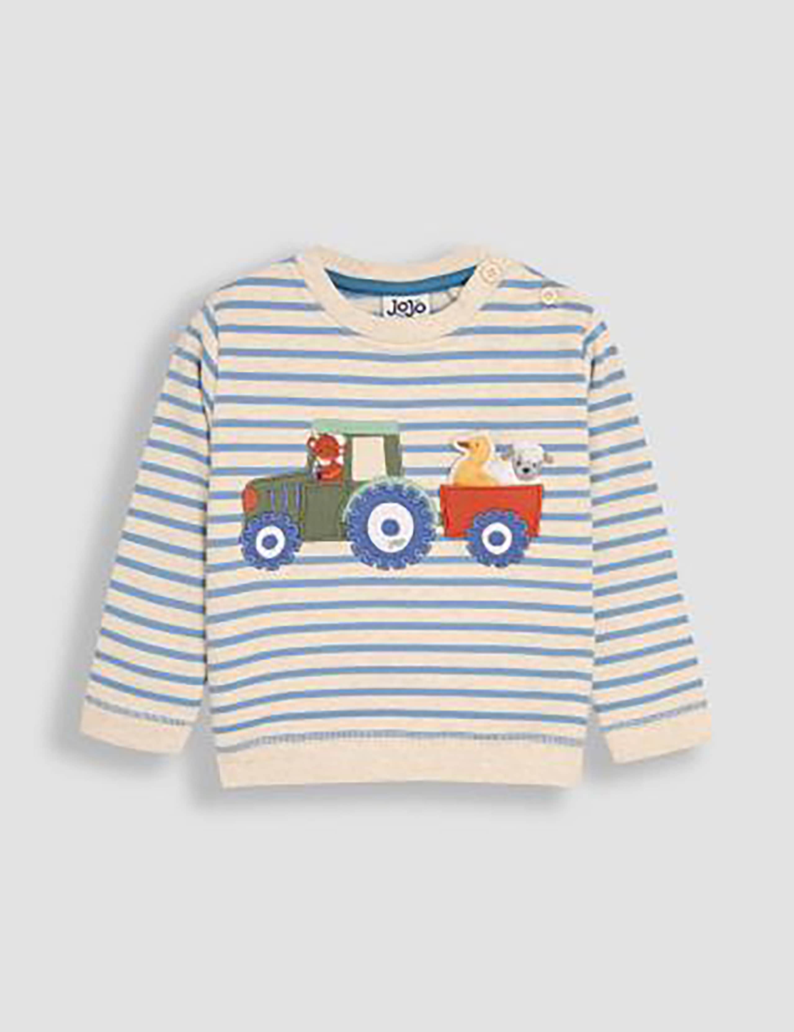 2pc Cotton Rich Top & Bottom Set (0-24 Mths) 5 of 6