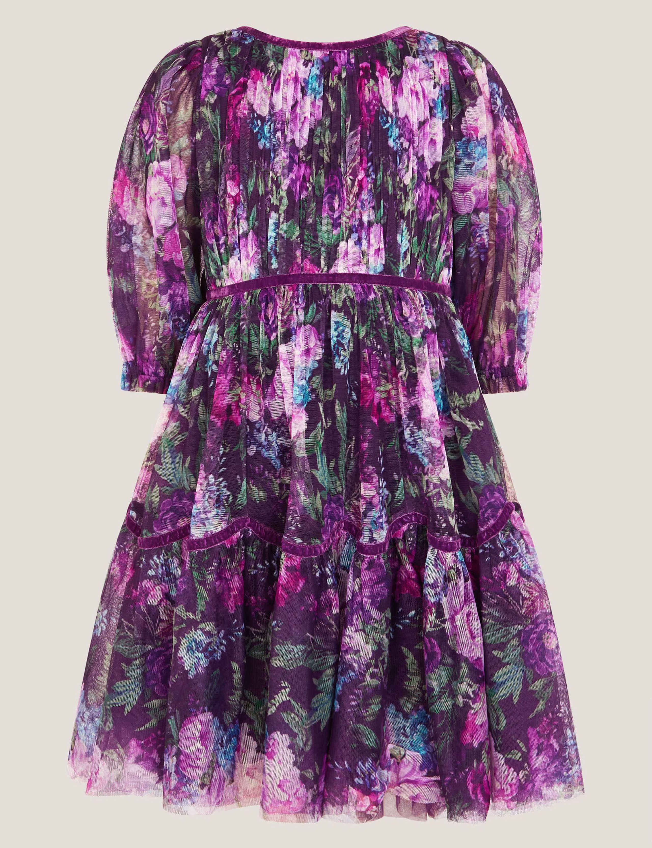 Floral Tulle Dress (3-15 Yrs) 2 of 3
