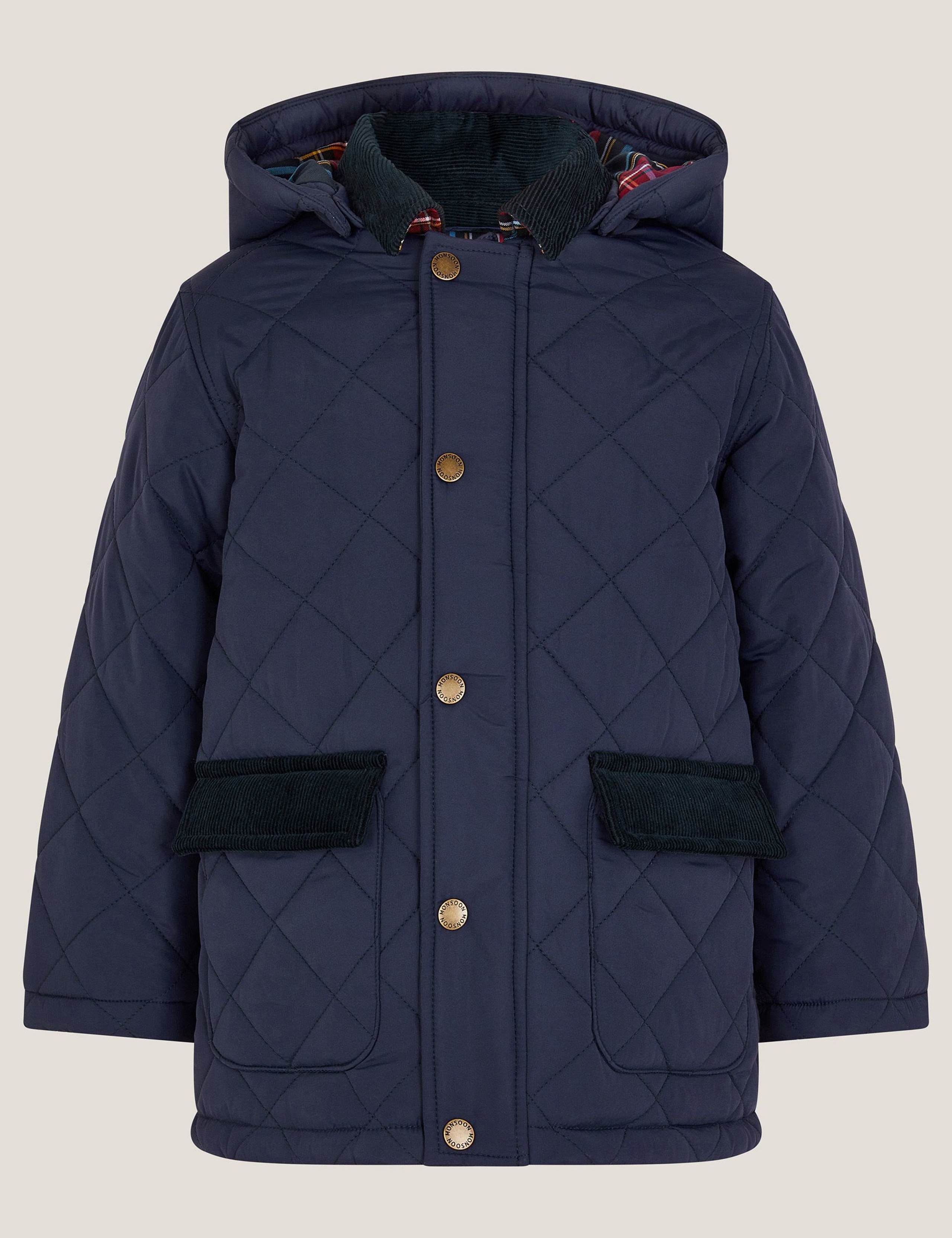 Quilted Hooded Jacket (2-13 Yrs) 2 of 4