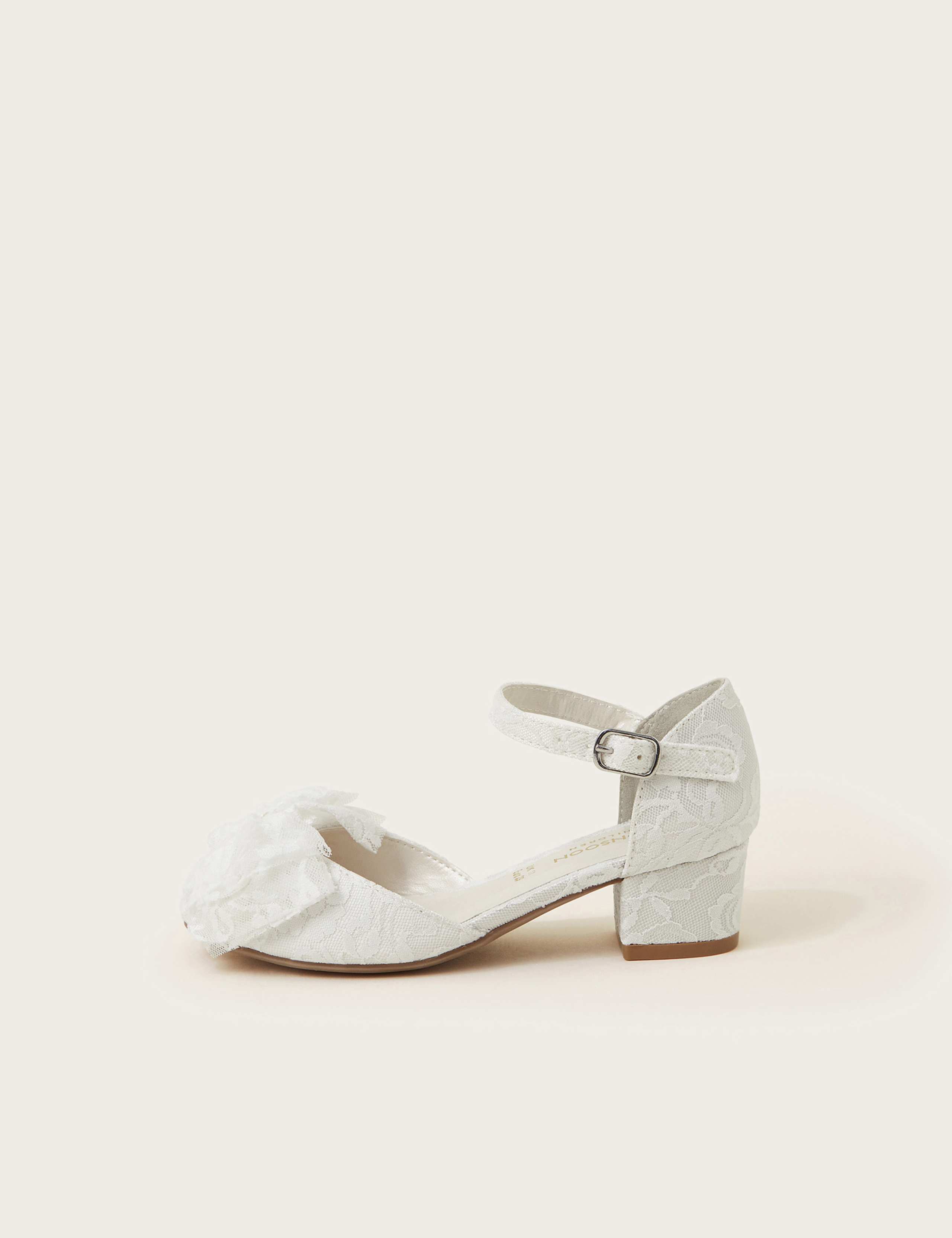 Kids' Bow Lace Shoes (7 Small - 4 Large) 2 of 3