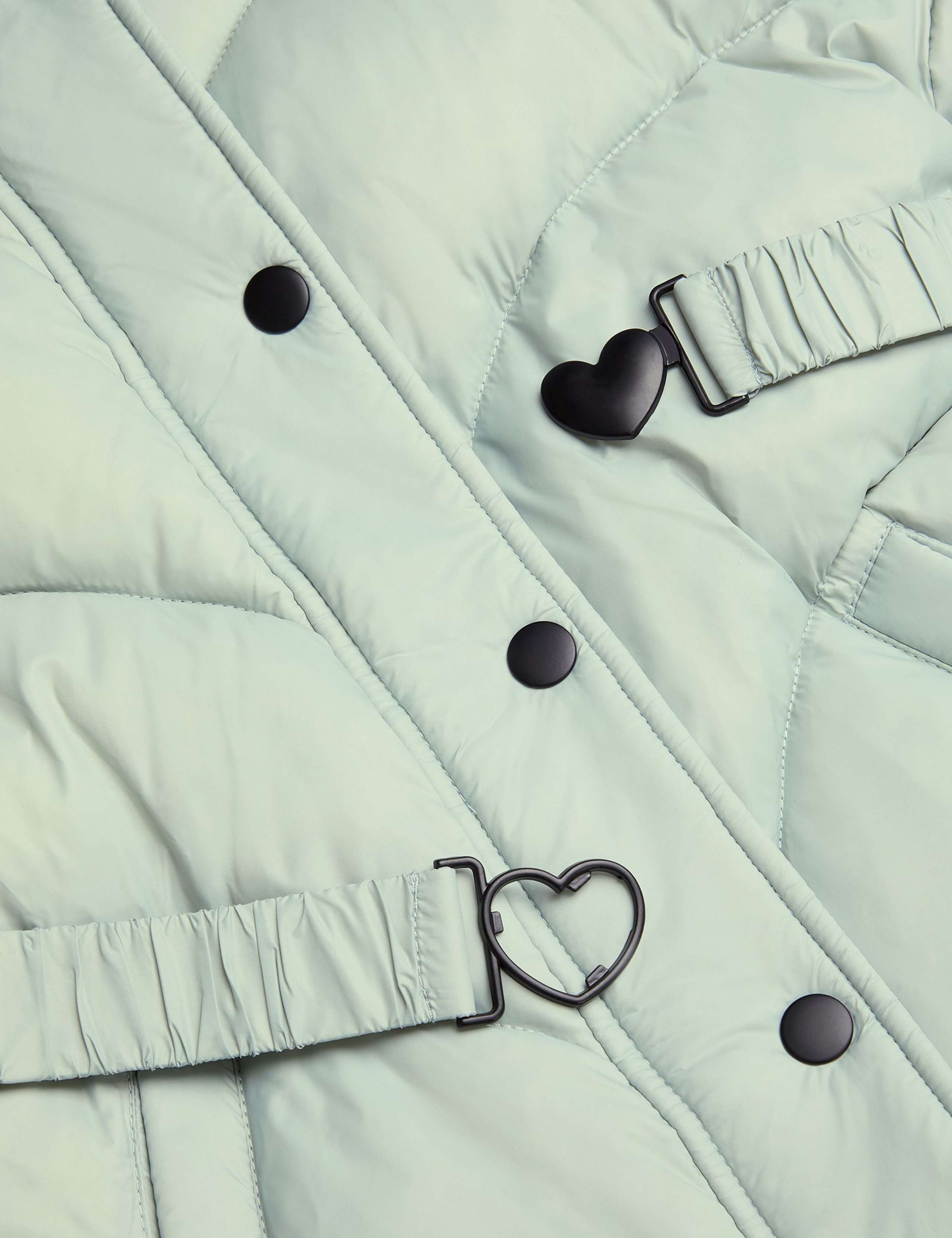 Belted Hooded Puffer Coat (3-13 Yrs) 4 of 4