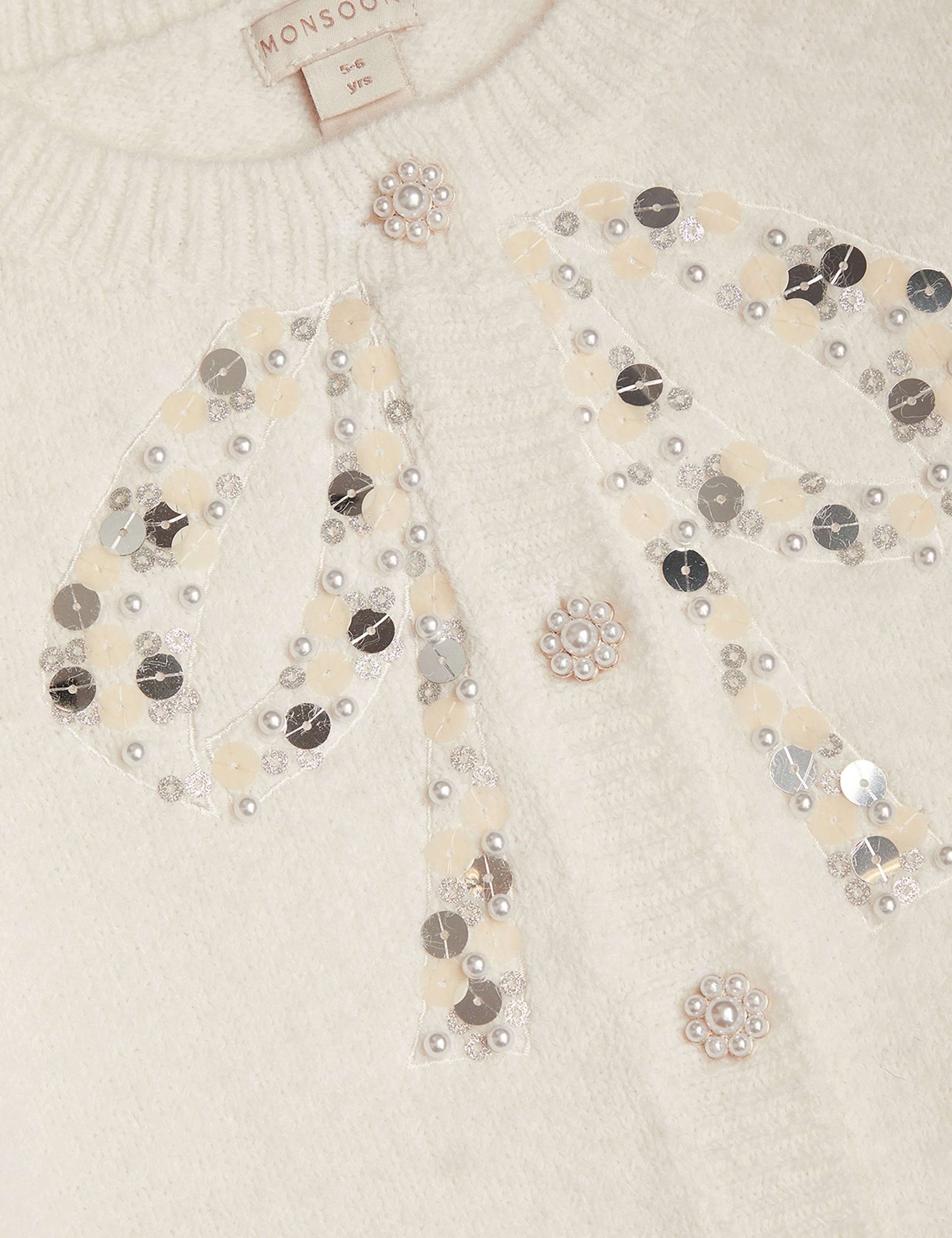 Sequin Bow Cardigan (3-15 Yrs) 4 of 4