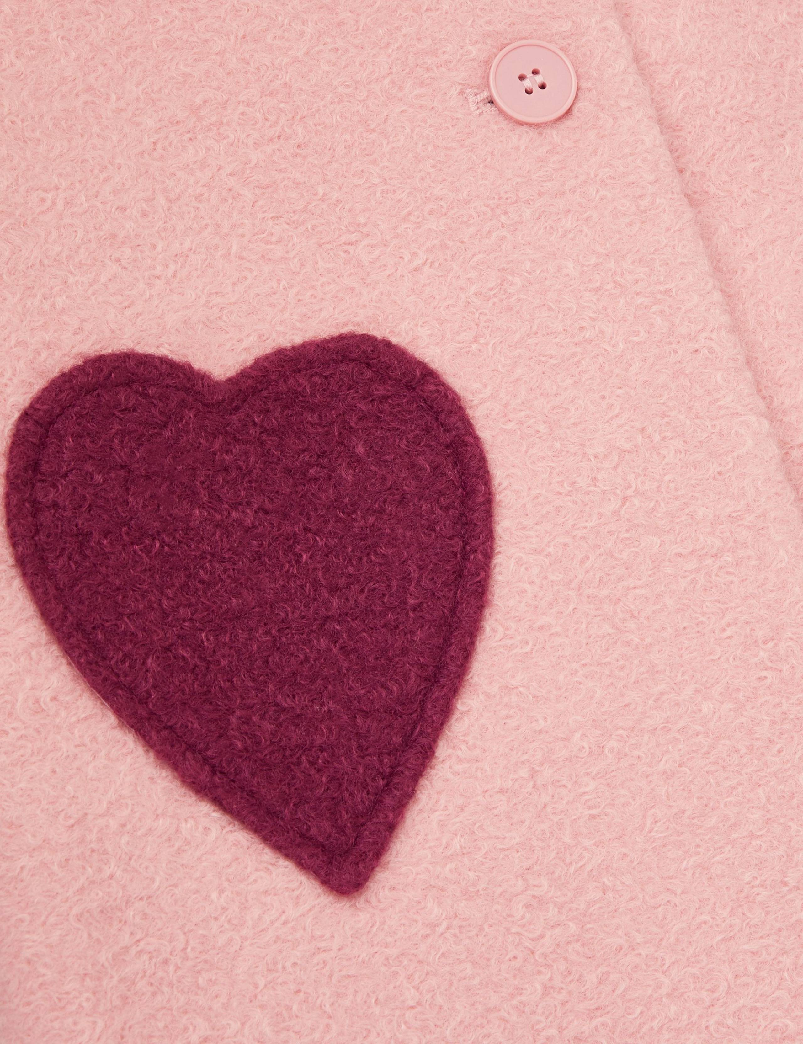 Collared Heart Coat (3-13 Yrs) 4 of 4