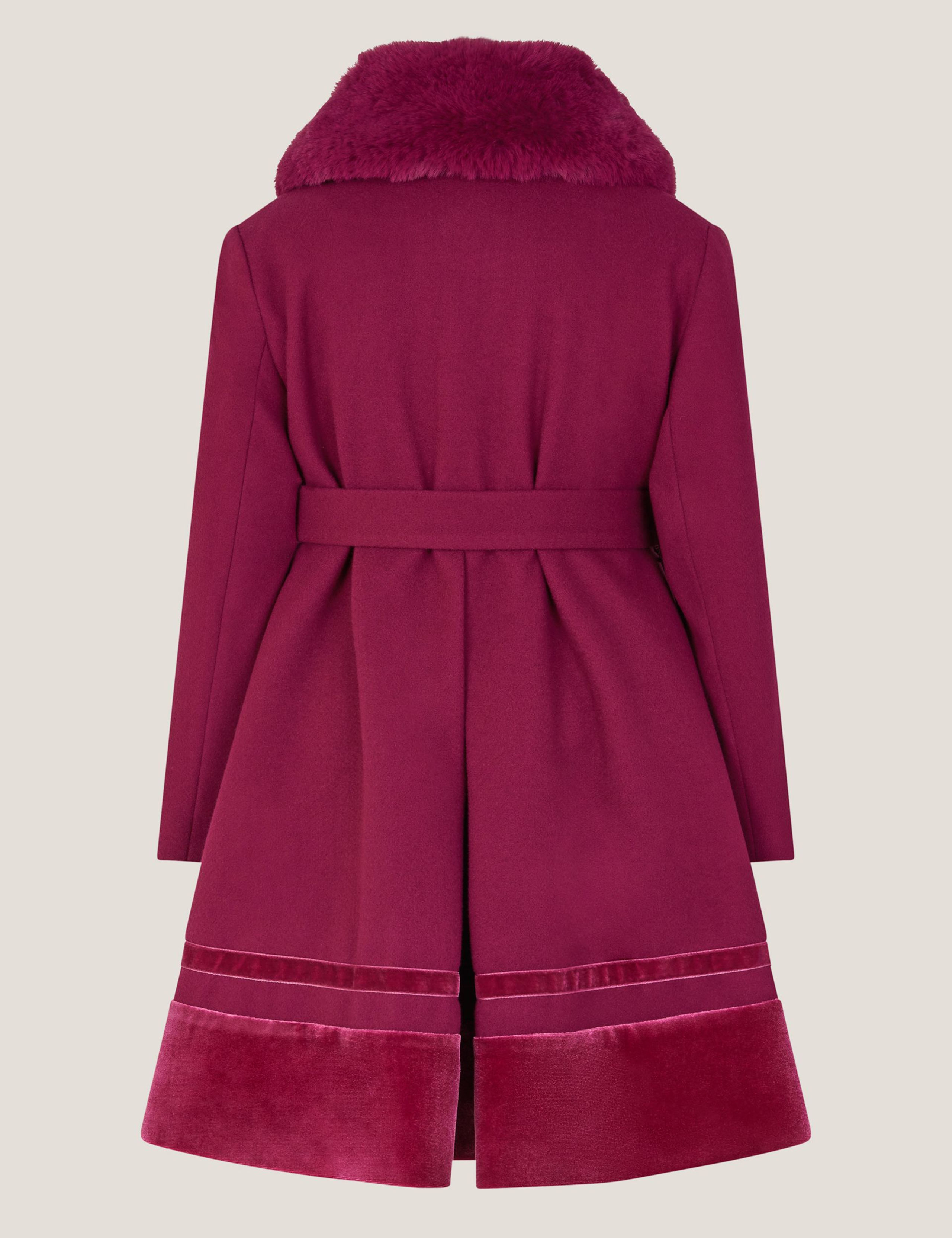 Faux Fur Coat (3-13 Yrs) 2 of 3