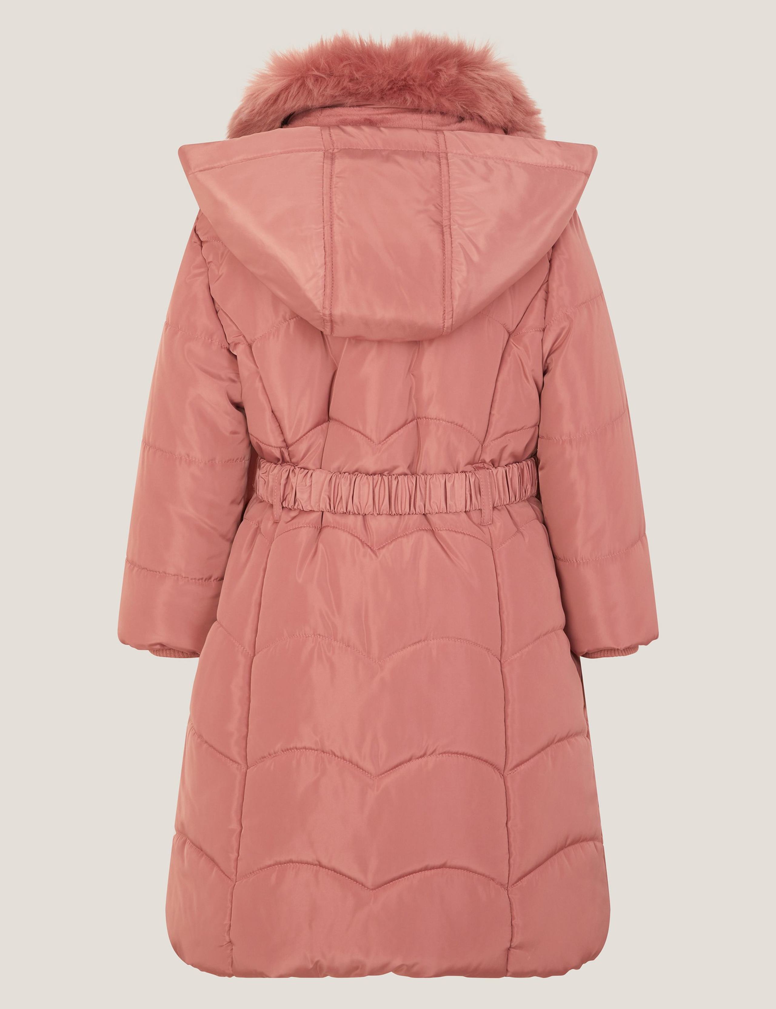 Hooded Belted Coat (3-15 Yrs) 3 of 4