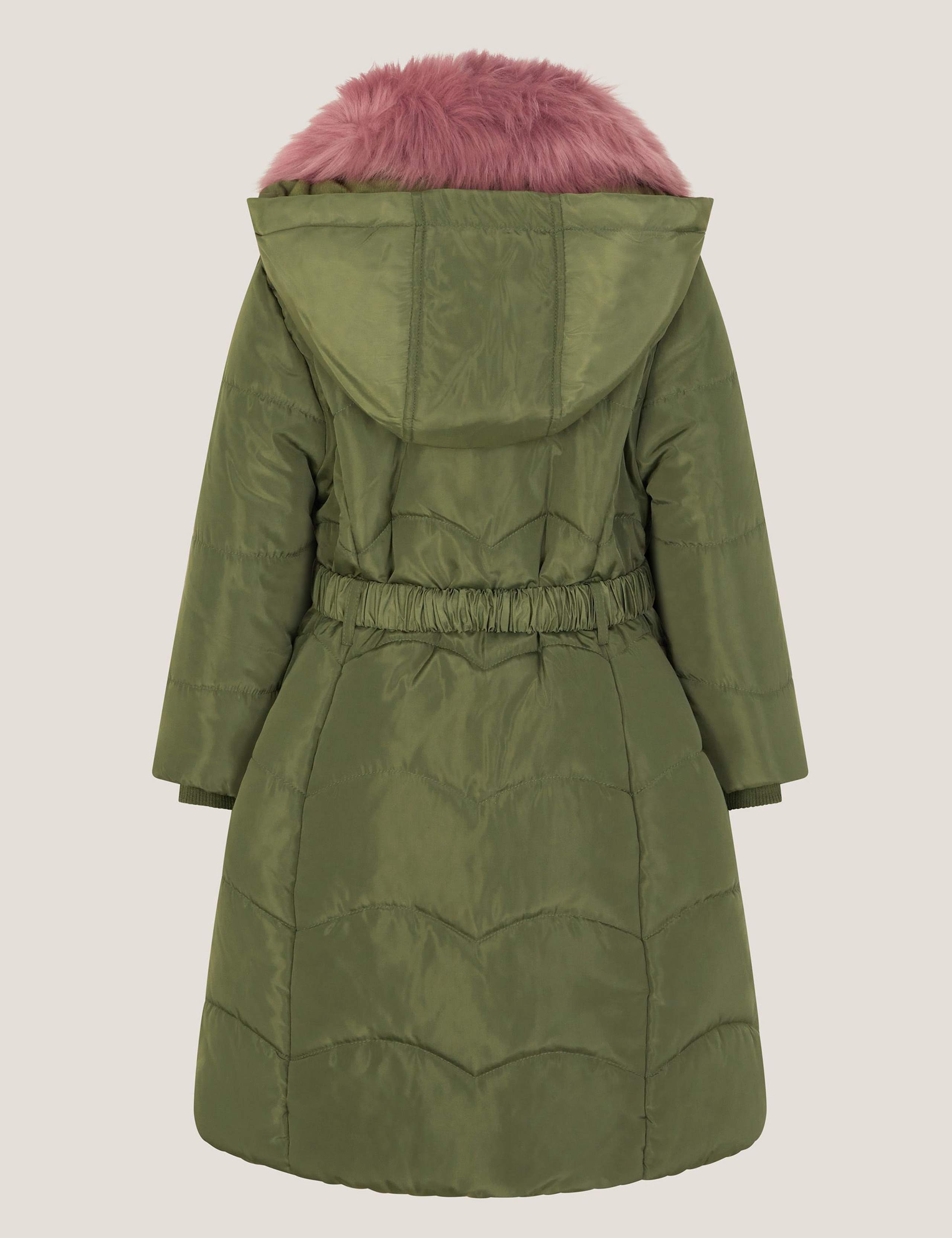 Hooded Belted Coat (3-15 Yrs) 3 of 4