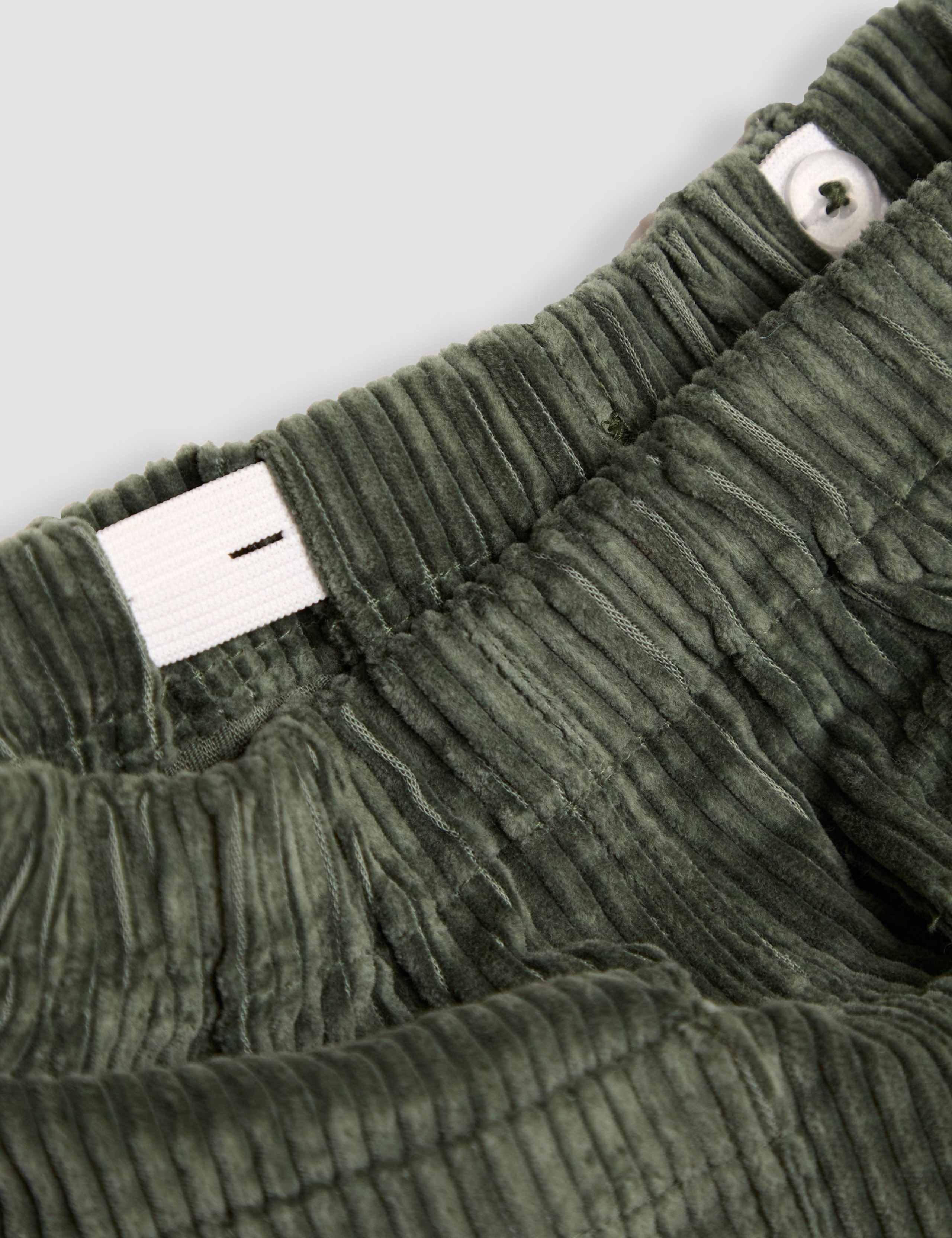 Pure Cotton Corduroy Pull On Trousers (0-4 Yrs) 4 of 4