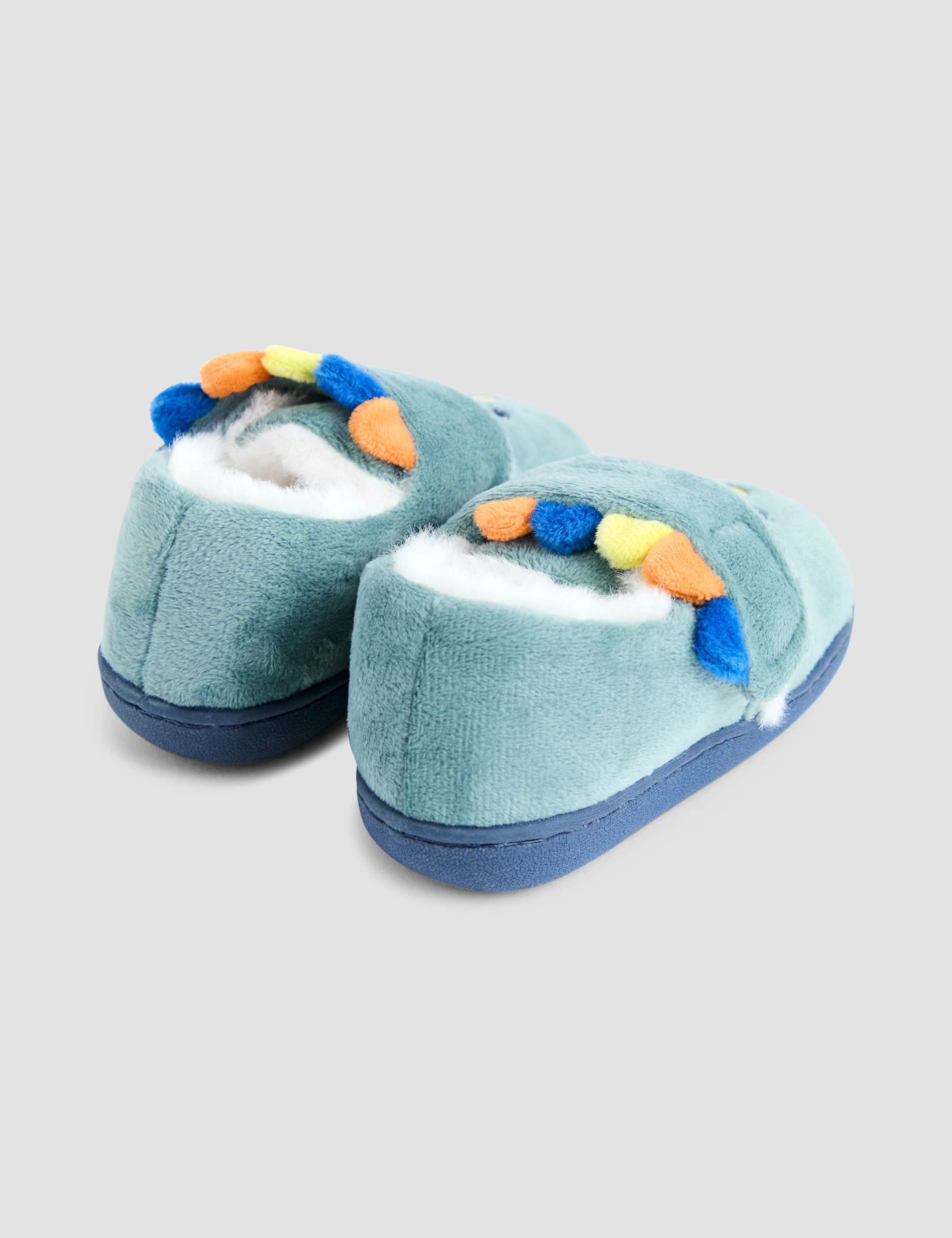 Dinosaur Riptape Slippers (4 Small - 11 Small) 3 of 4