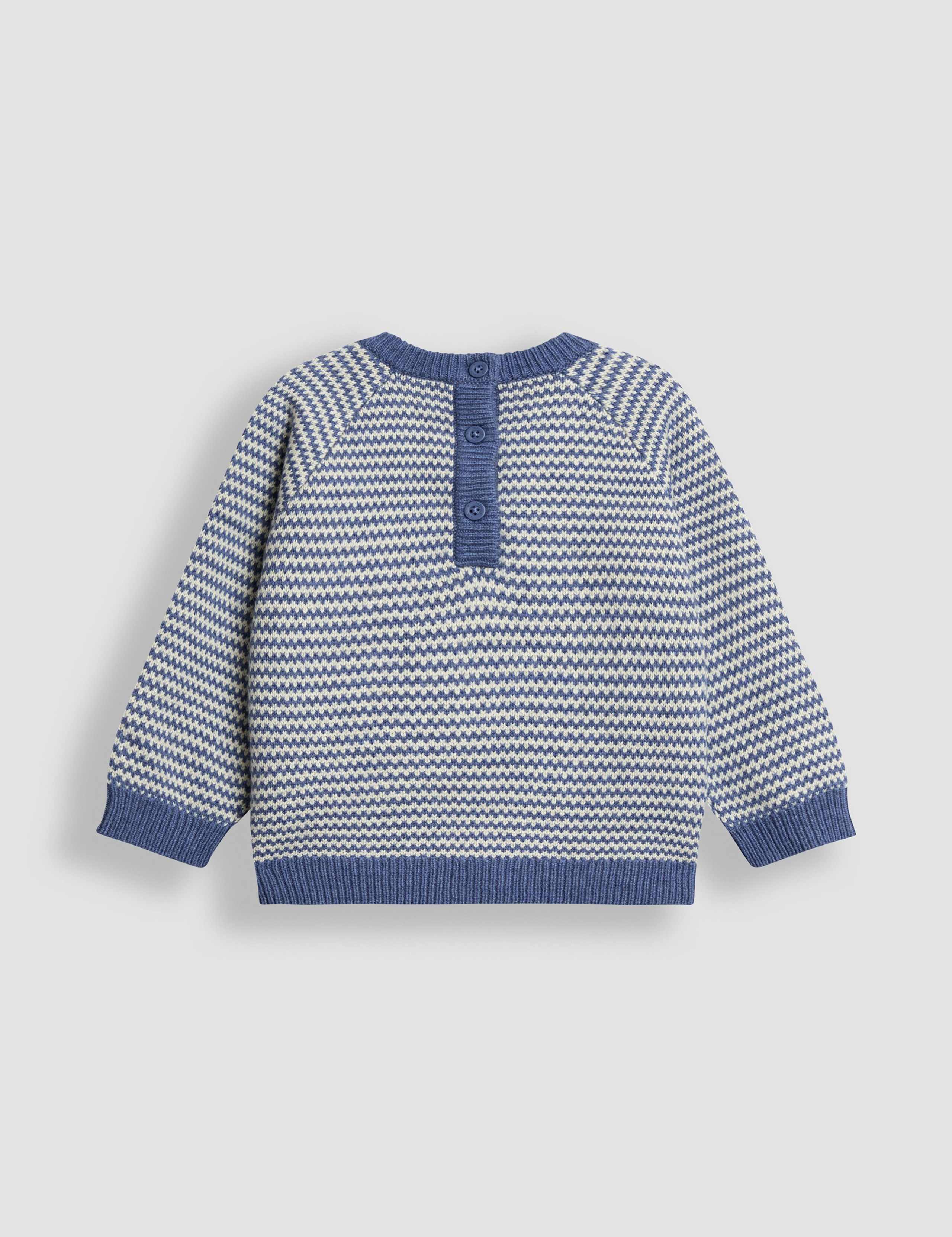 Crochet Safari Friends Jumper with Cashmere (1-5 Yrs) 2 of 3