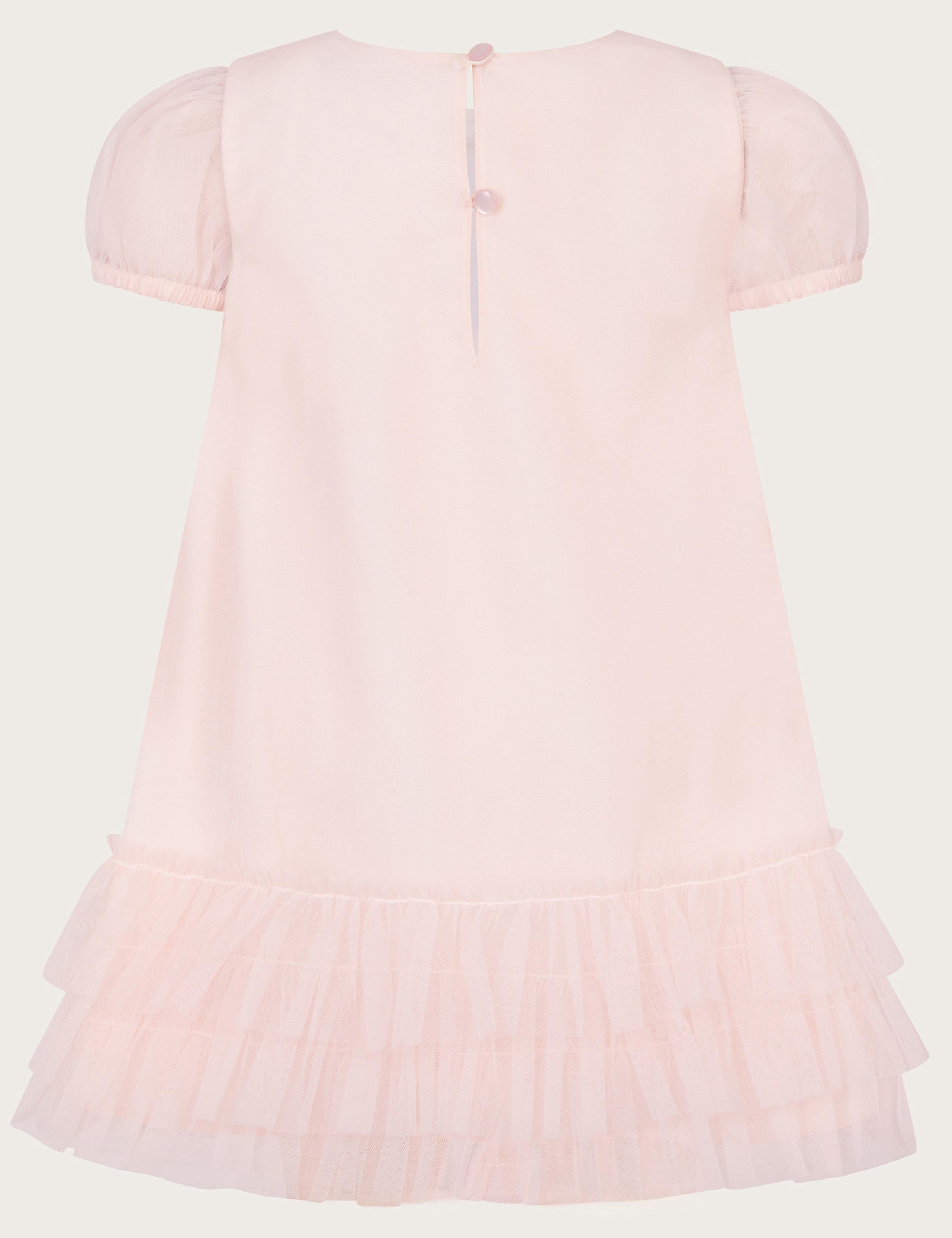 Contrast Bow Dress (0-3 Yrs) 2 of 3