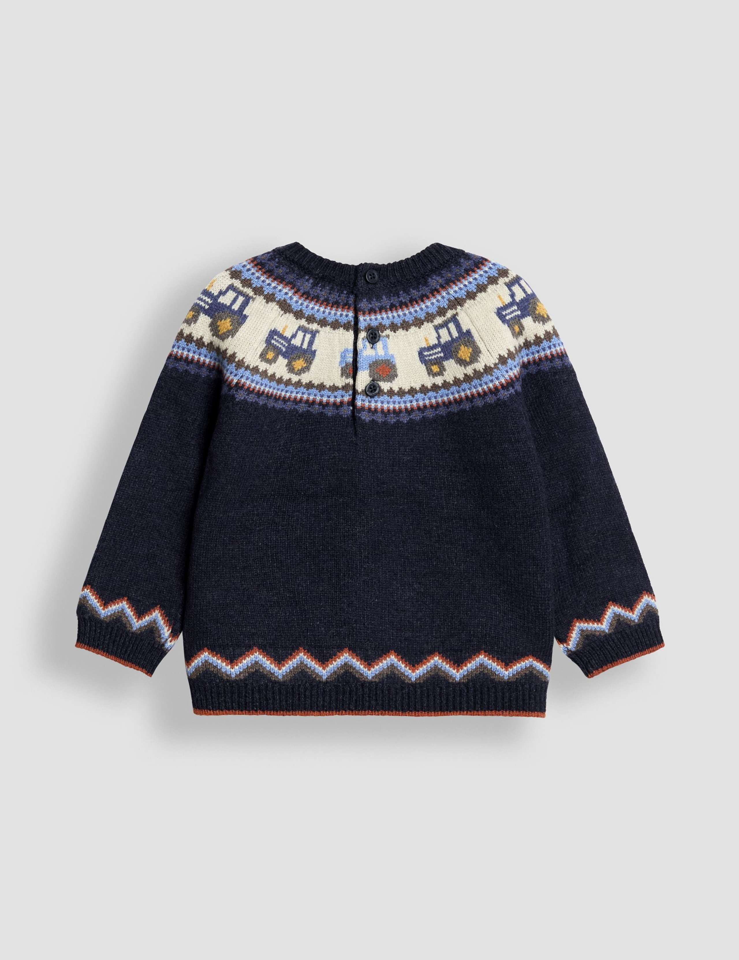 Tractor Fair Isle Jumper (1-7 Yrs) 2 of 3