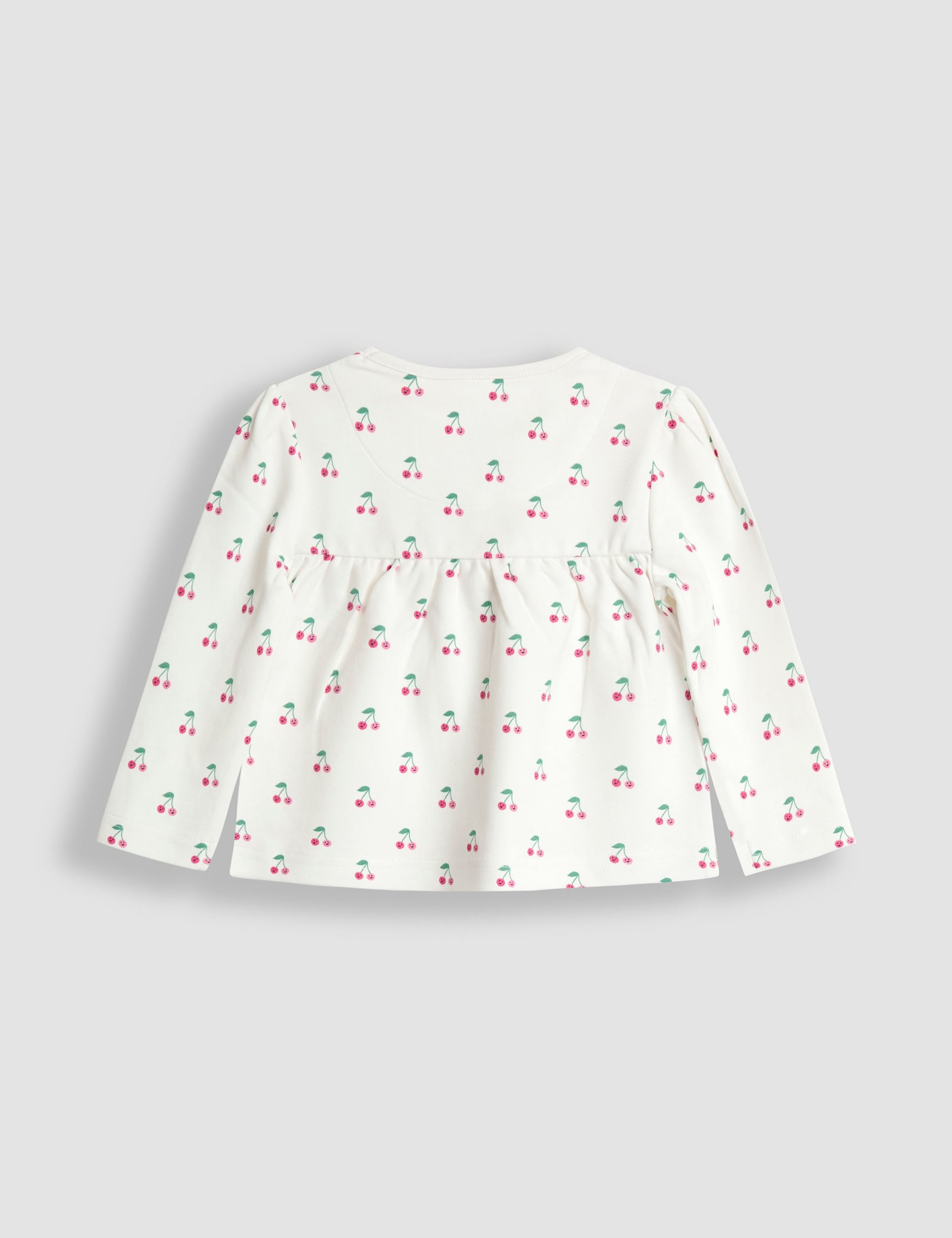 2 Pack Pure Cotton Cherry Jersey Pyjama Sets (1-7 Yrs) 11 of 11