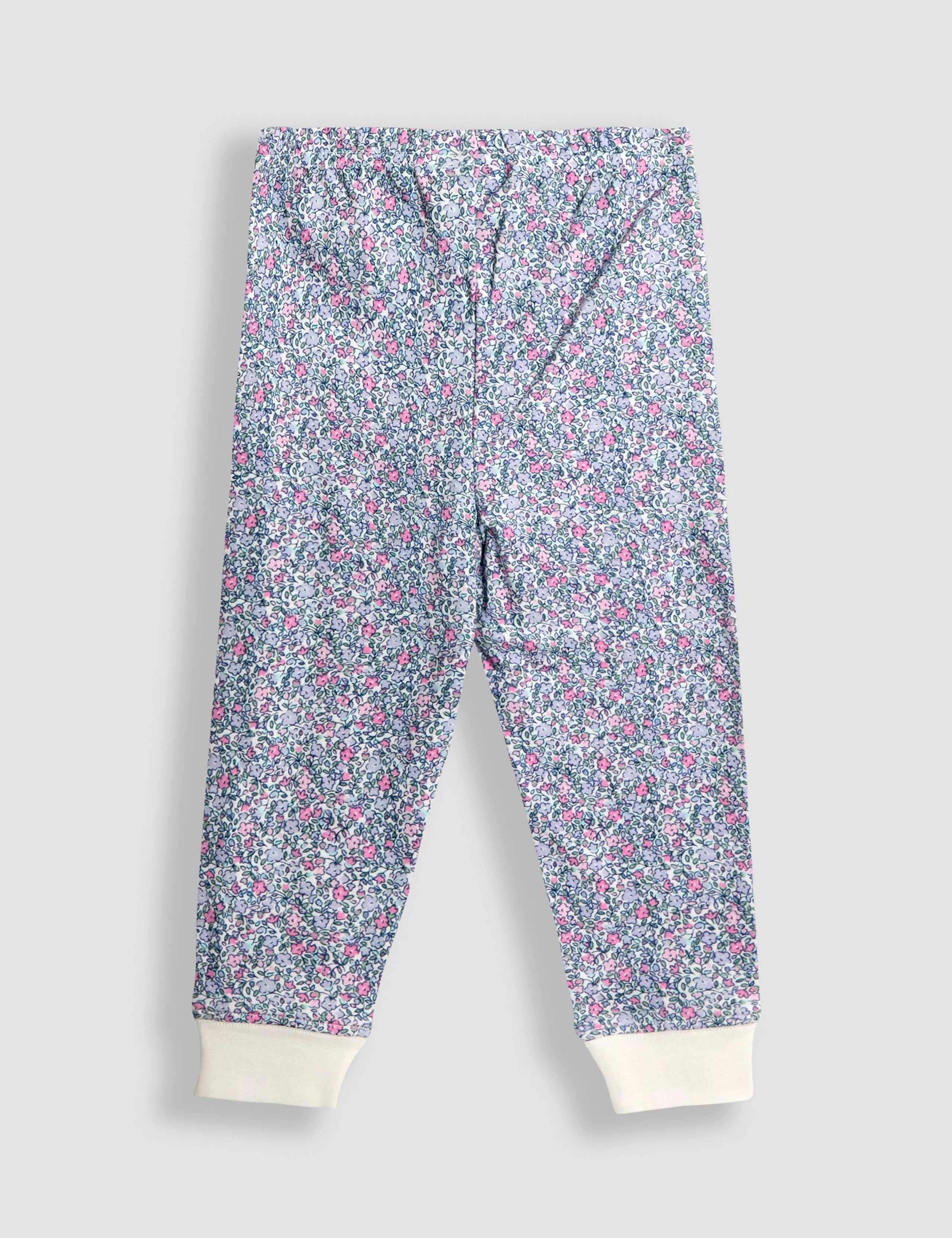 2 Pack Pure Cotton Print Pyjama Sets (1-7 Yrs) 7 of 10