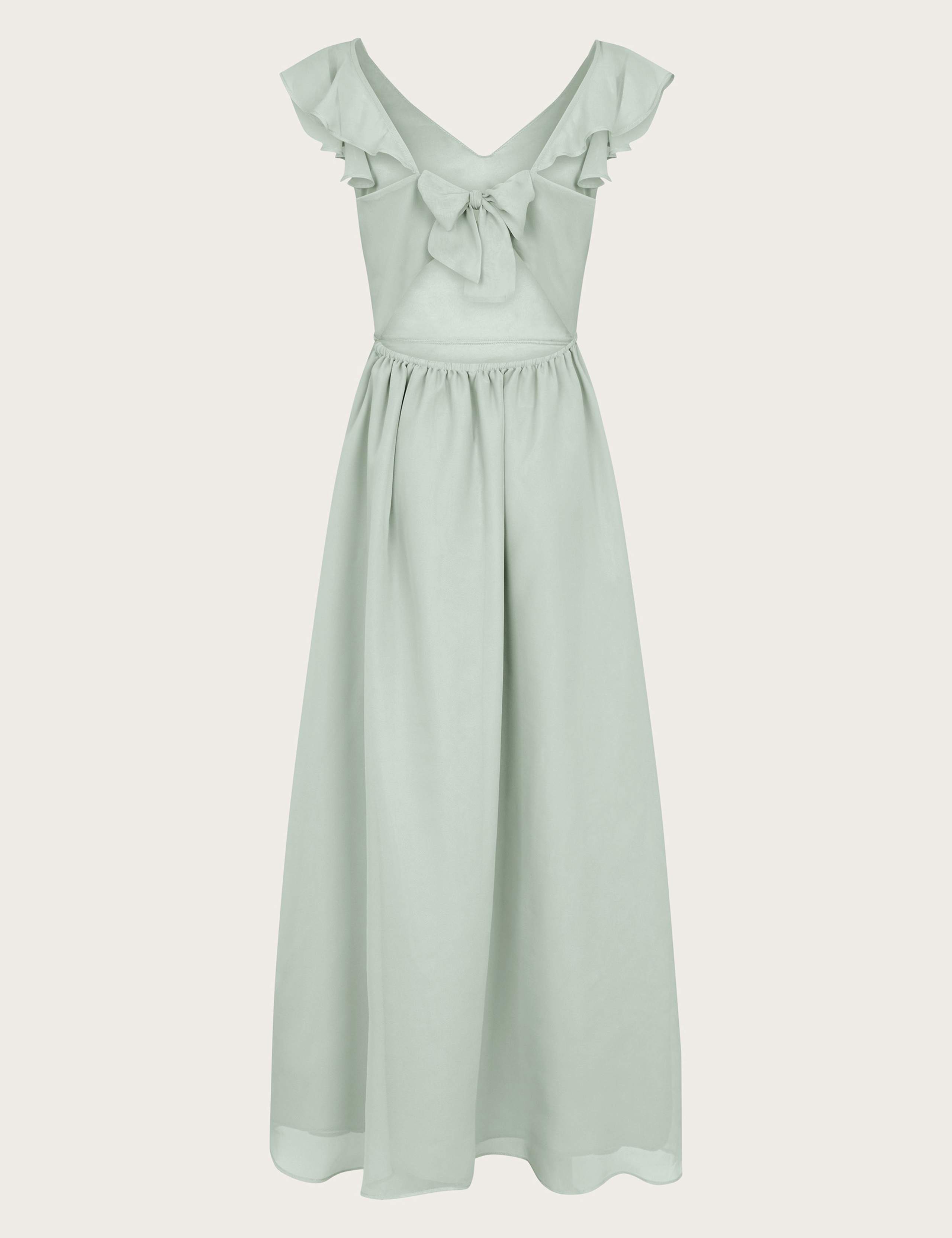 Ruffle Tie Back Dress (8-15 Yrs) 3 of 3