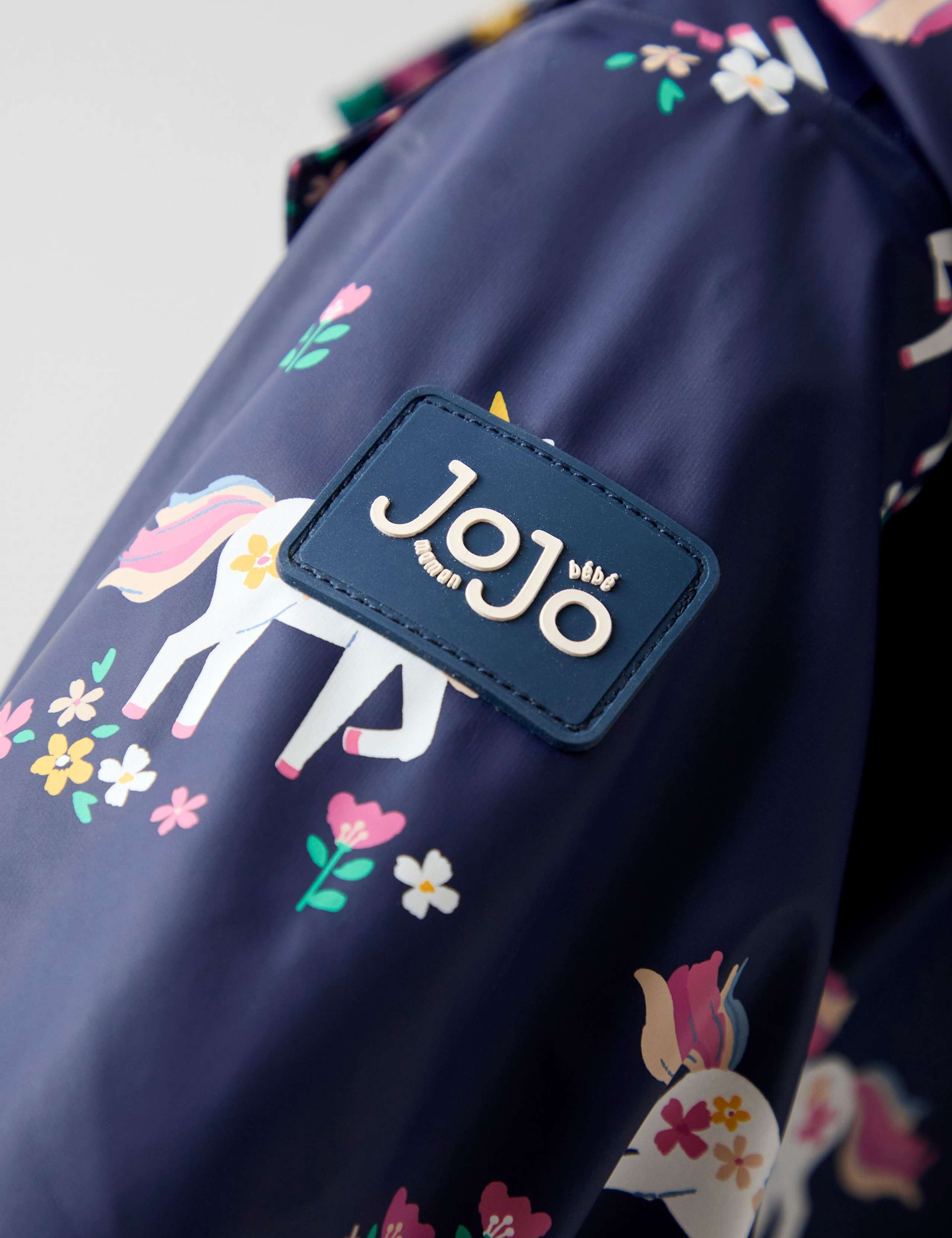 Waterproof Unicorn Hooded Jacket (0-6 Yrs) 2 of 6