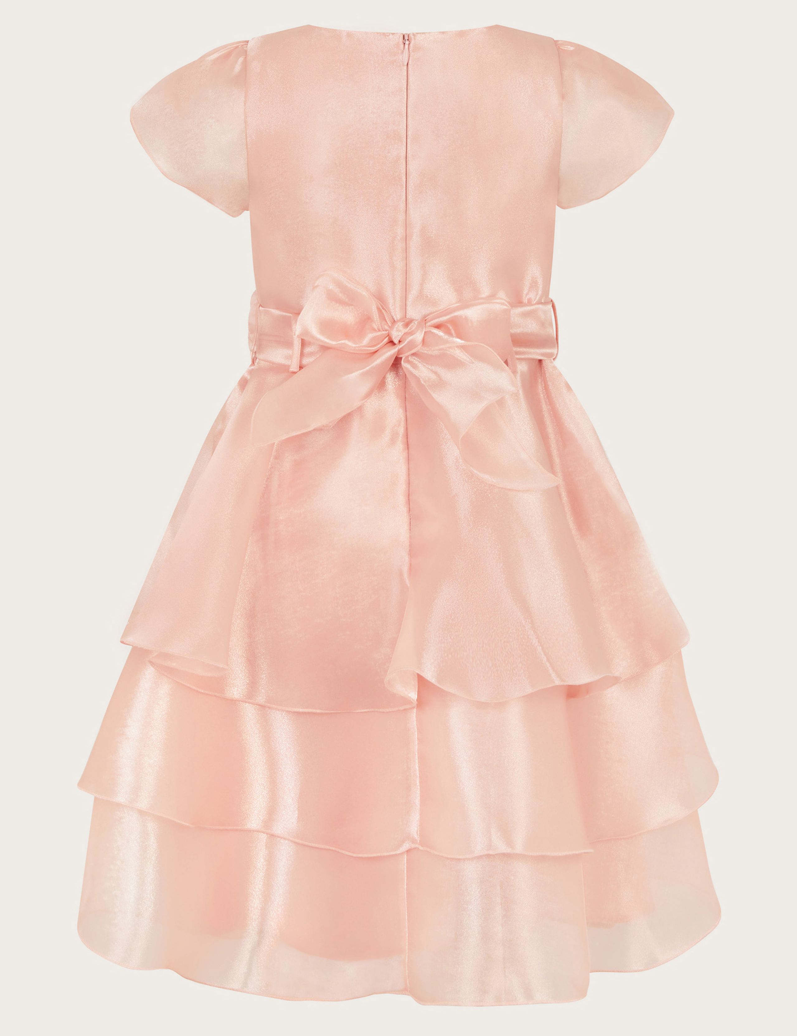 Floral Belted Tiered Dress (3-13 Yrs) 3 of 3