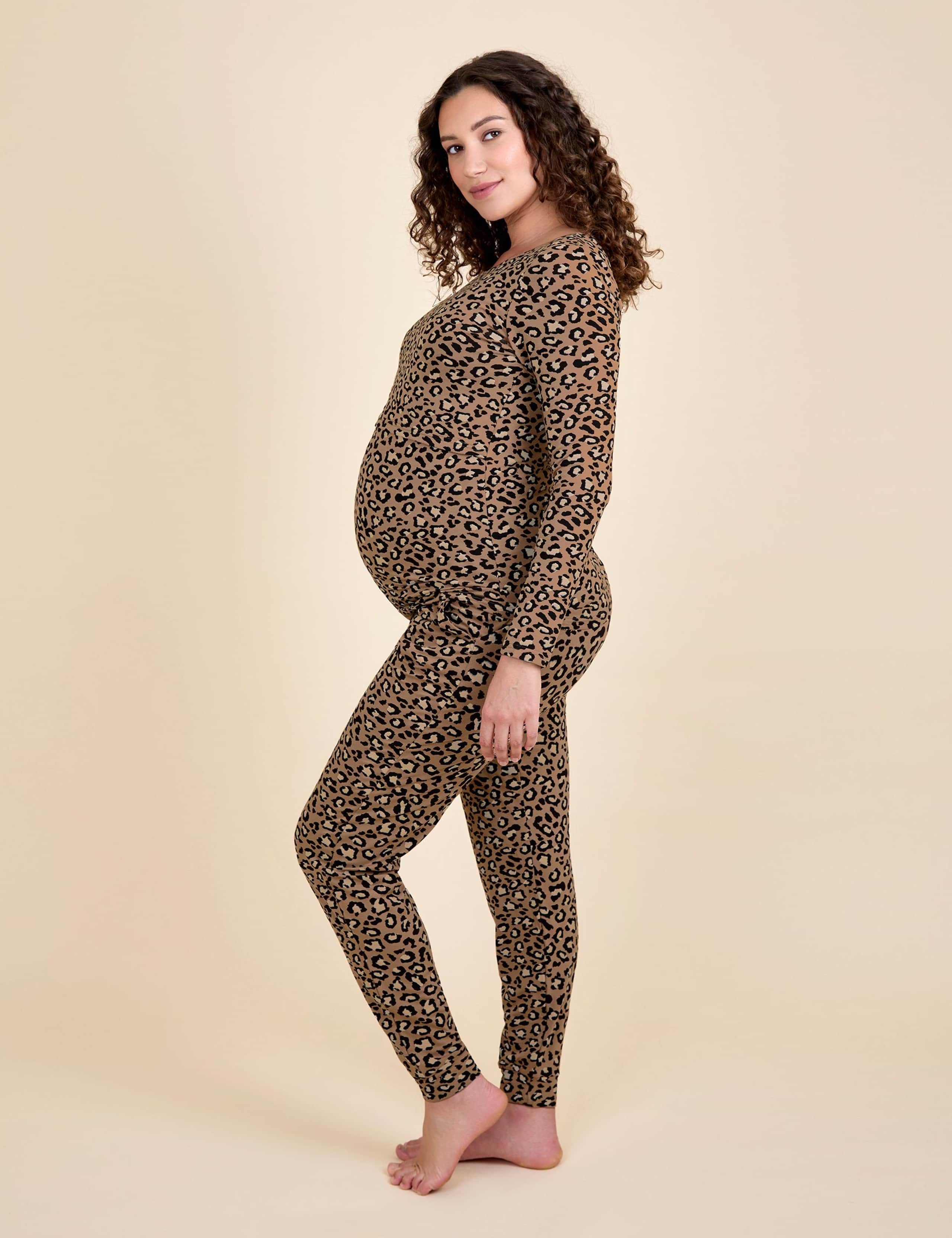 Maternity Animal Print Pyjama Set 3 of 6