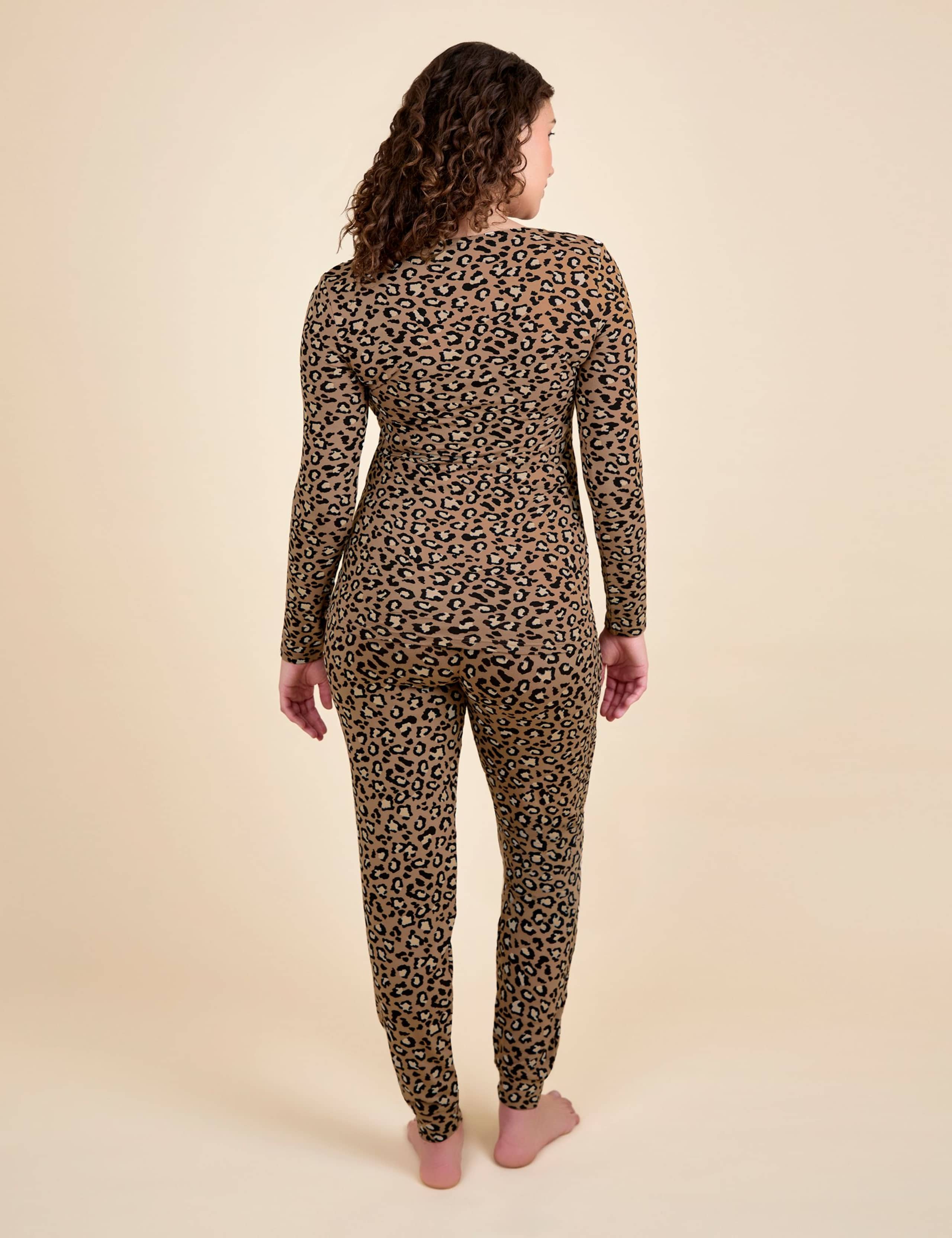 Maternity Animal Print Pyjama Set 4 of 6