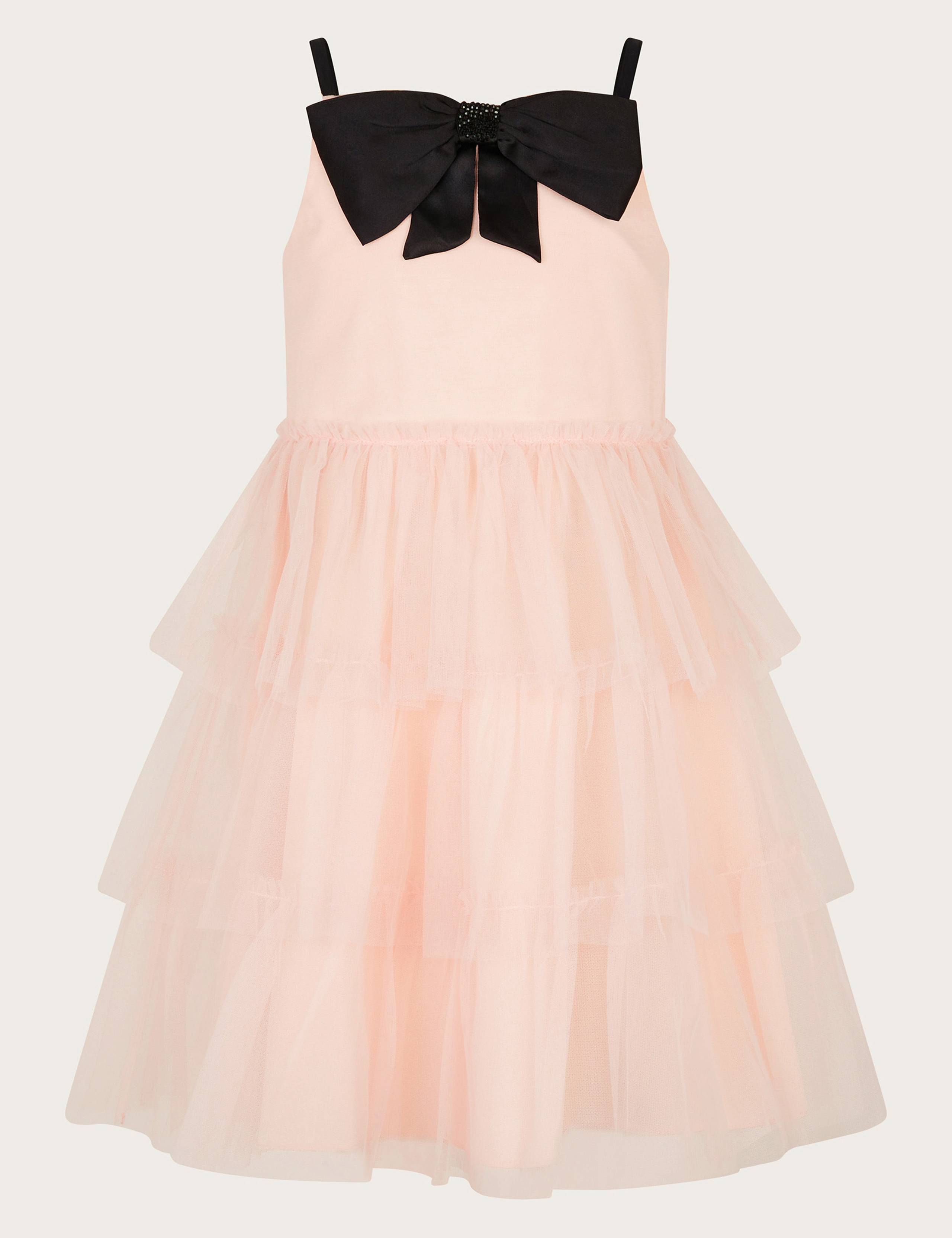 Bow Tulle Tiered Party Dress (3-13 Yrs) 2 of 4