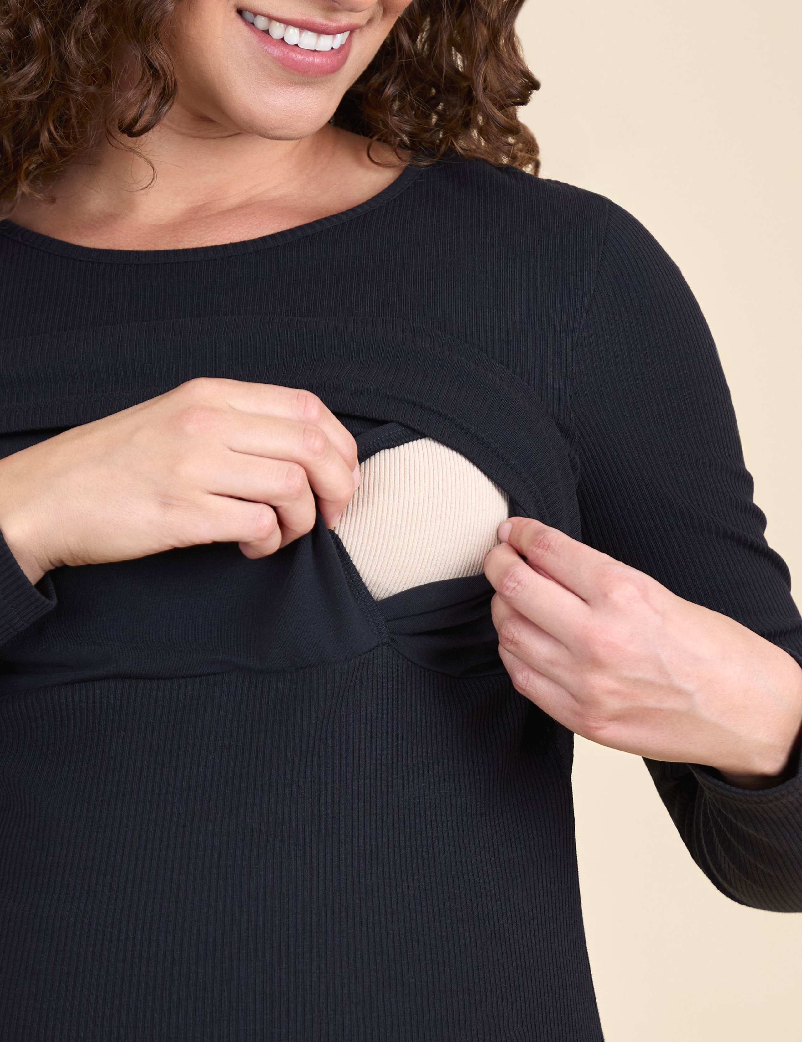 Maternity 2 Pack Cotton Rich Textured Top 10 of 10