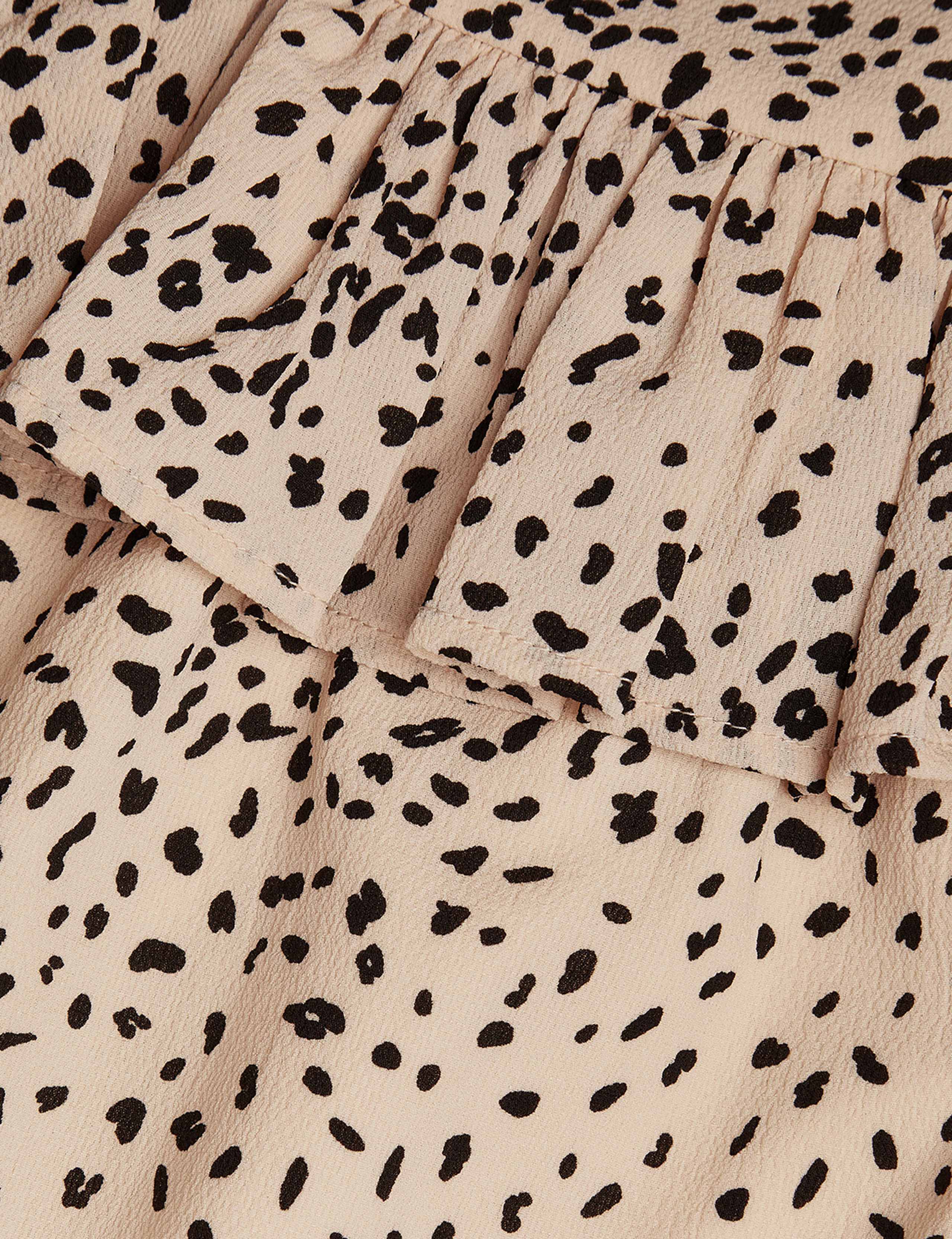 Animal Print Ruffle Dress (3-13 Yrs) 3 of 3