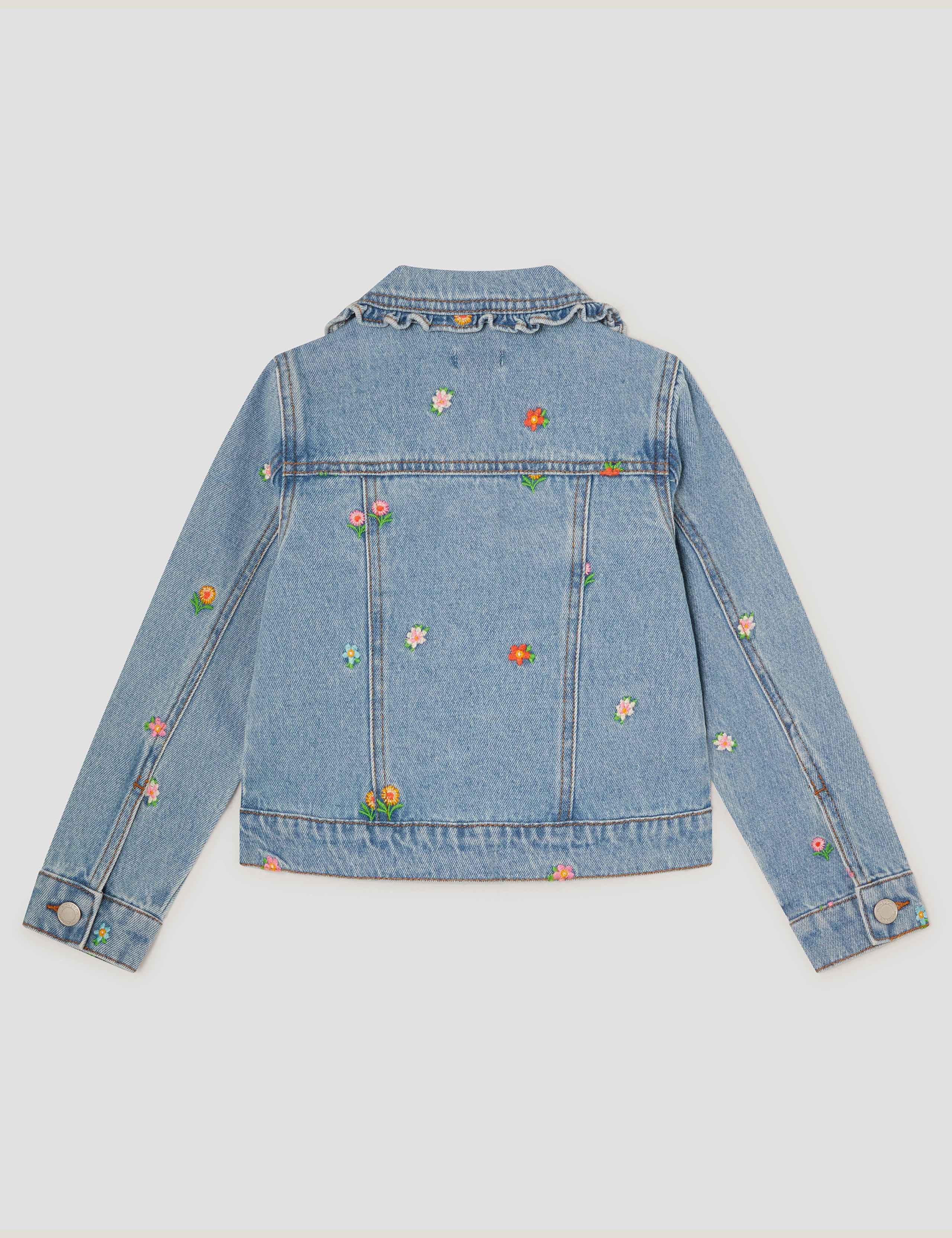 Denim Floral Jacket (3-13 Yrs) 3 of 3