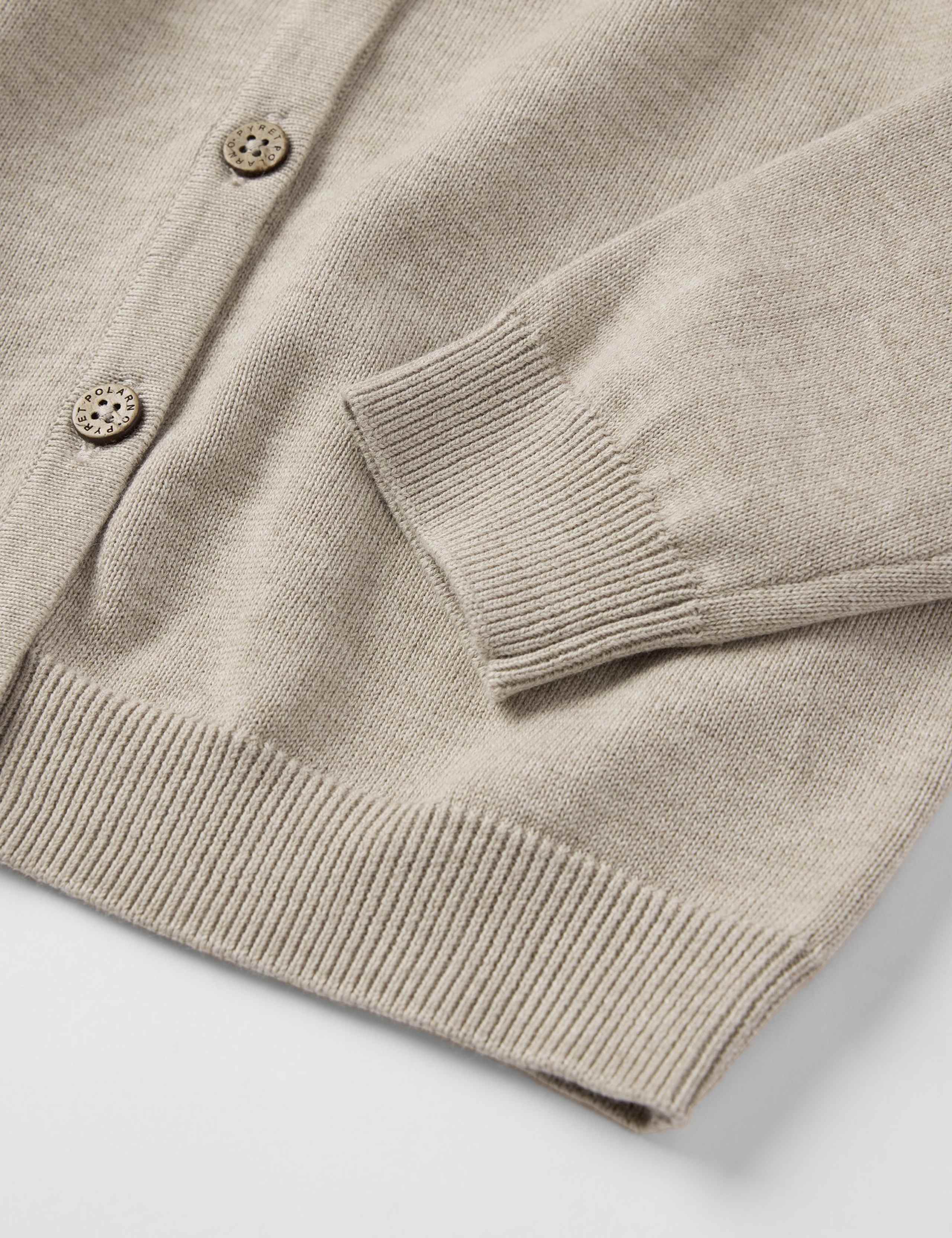 Pure Cotton Knitted Cardigan (1-10 Yrs) 2 of 3