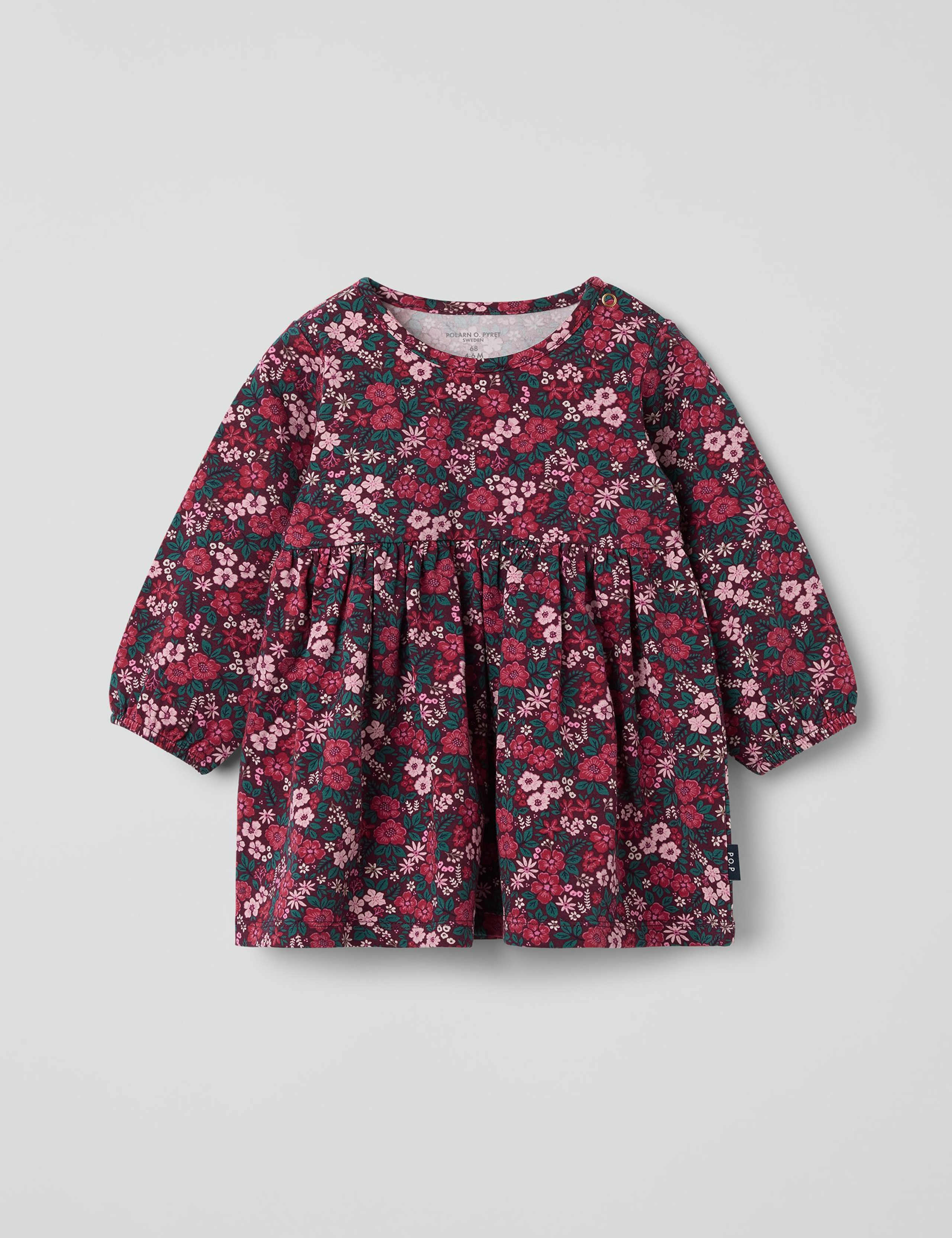 Cotton Rich Floral Dress (1-12 Mths) 4 of 4