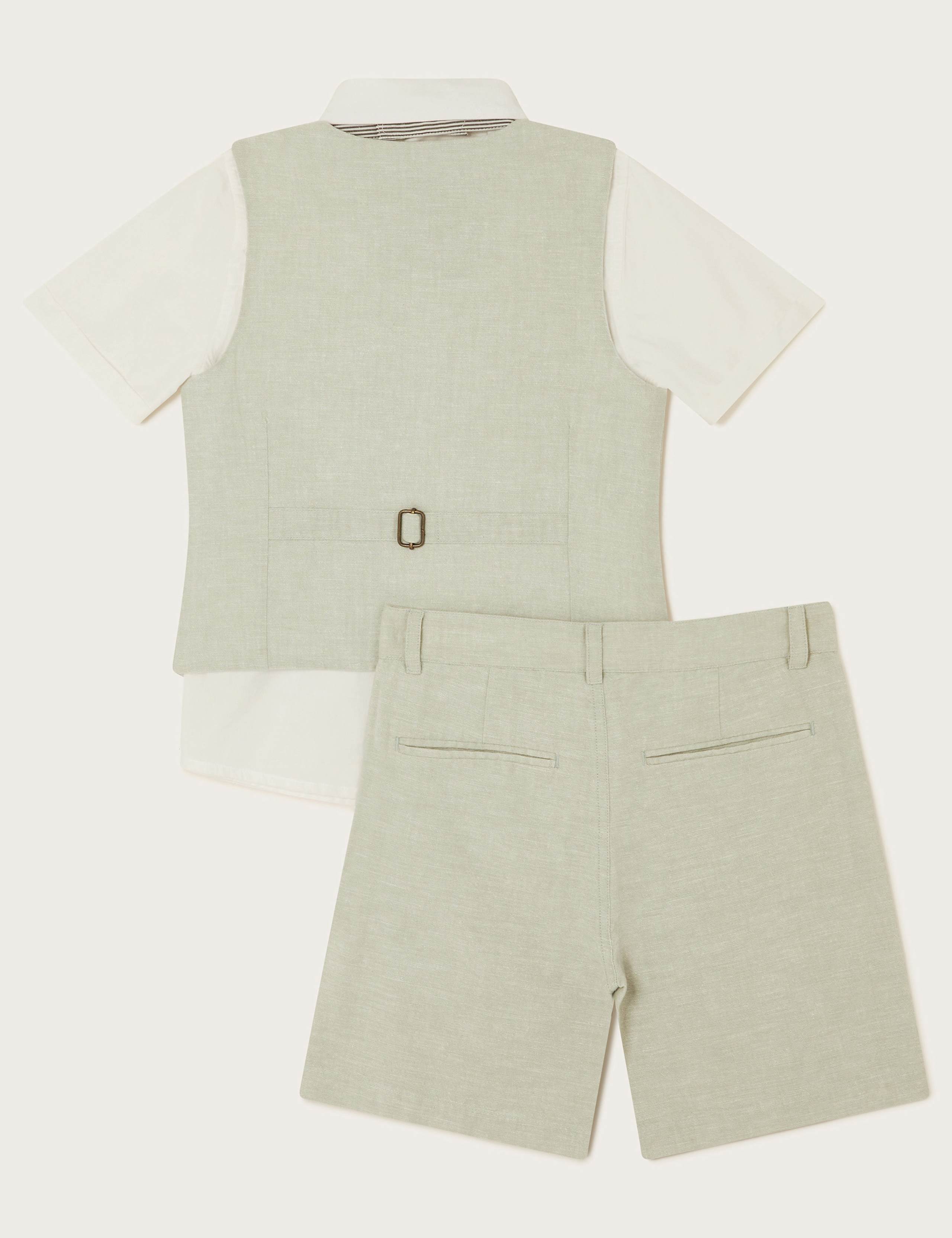 4pc Cotton Rich Top & Bottom Suit Outfit (6 Mths-12 Yrs) 3 of 3